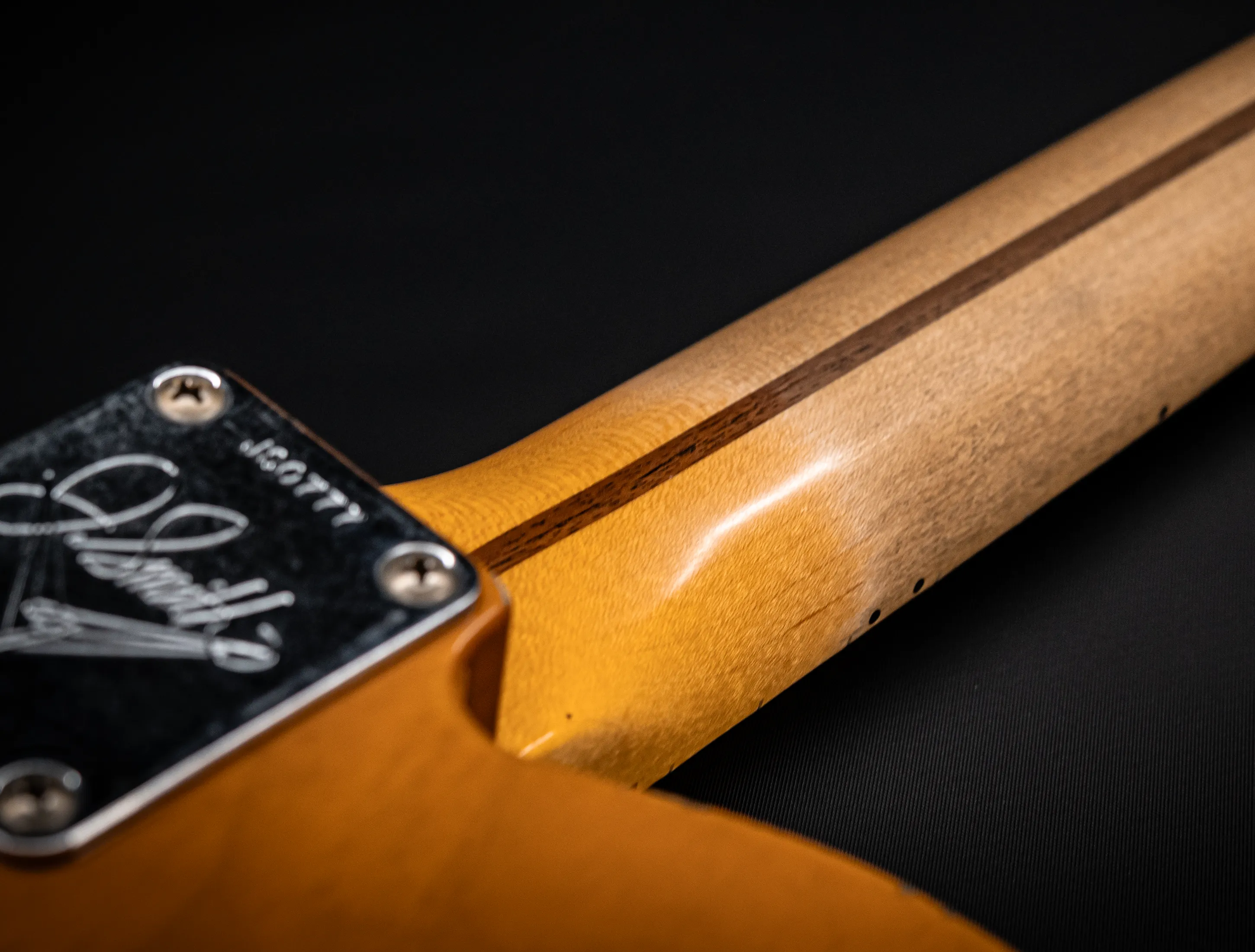 Fender Senior Masterbuilt Jason Smith 1952 Telecaster Relic - 1pc Ash Butterscotch Blonde