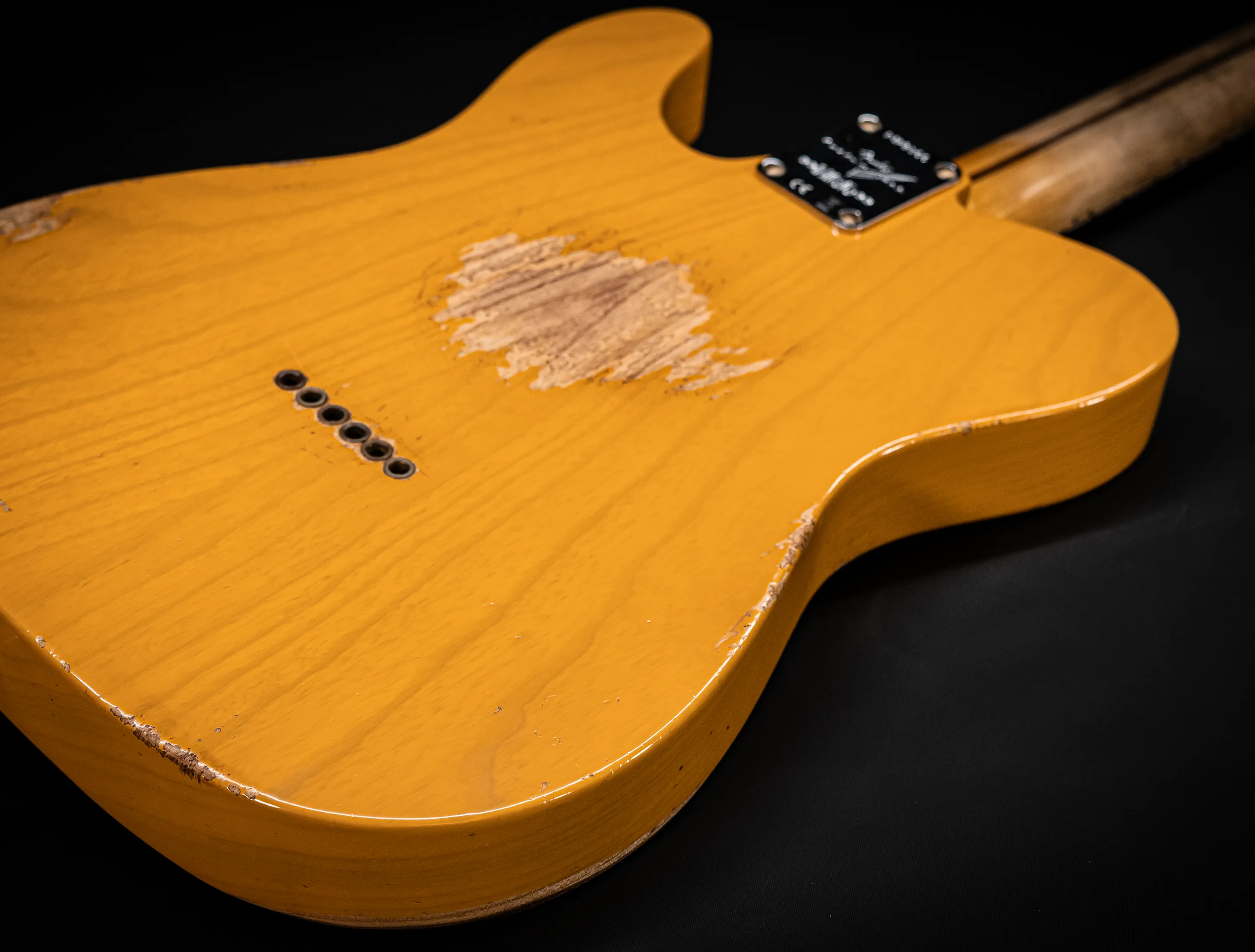 a173245Fender MBD Limited 1952 Humbucker Telecaster Heavy Relic - Butterscotch Blonde Muikhaus-Hermann
