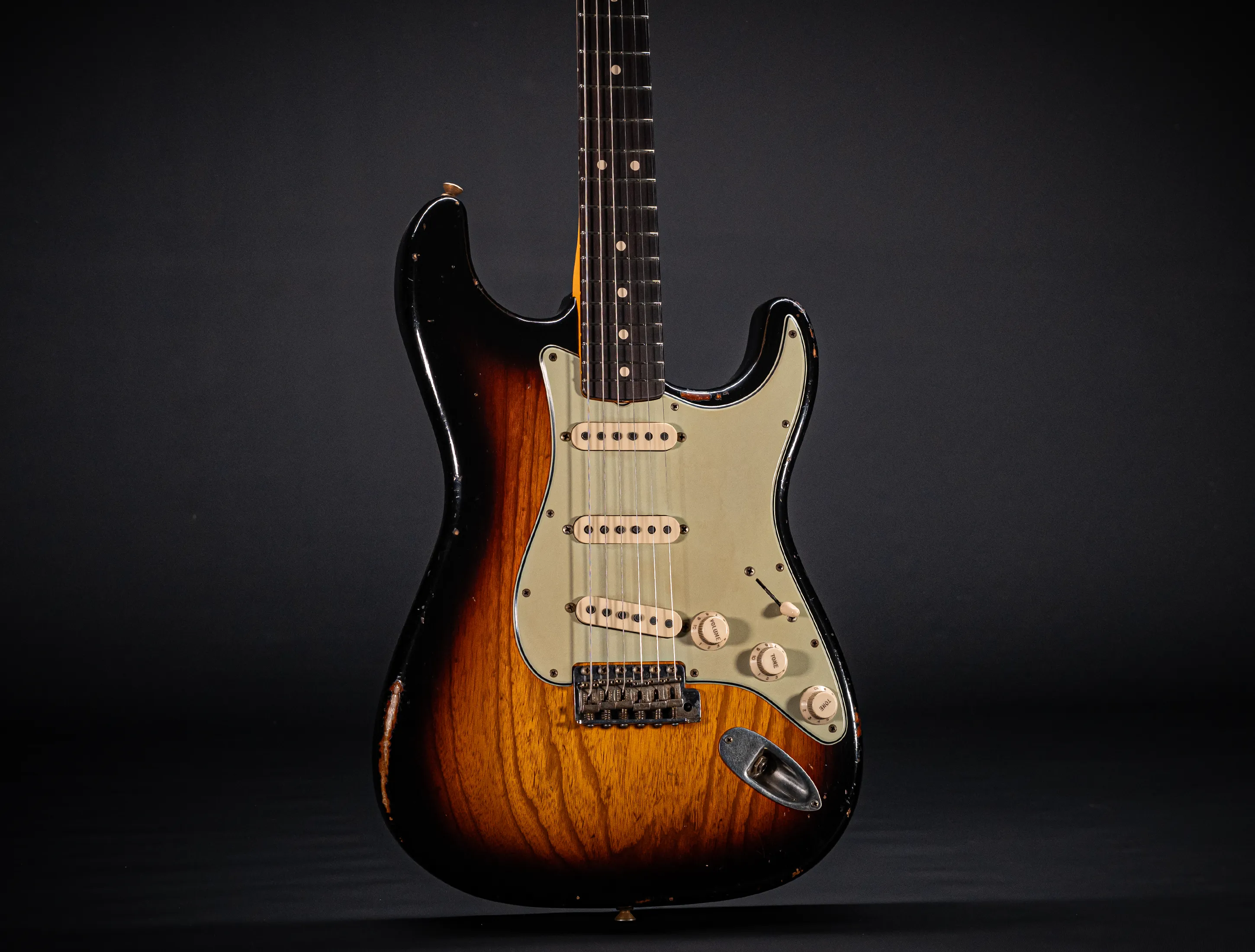 Fender Senior Masterbuilt Todd Krause 1963 Stratocaster Relic 1pc. Ash Body - Sunburst