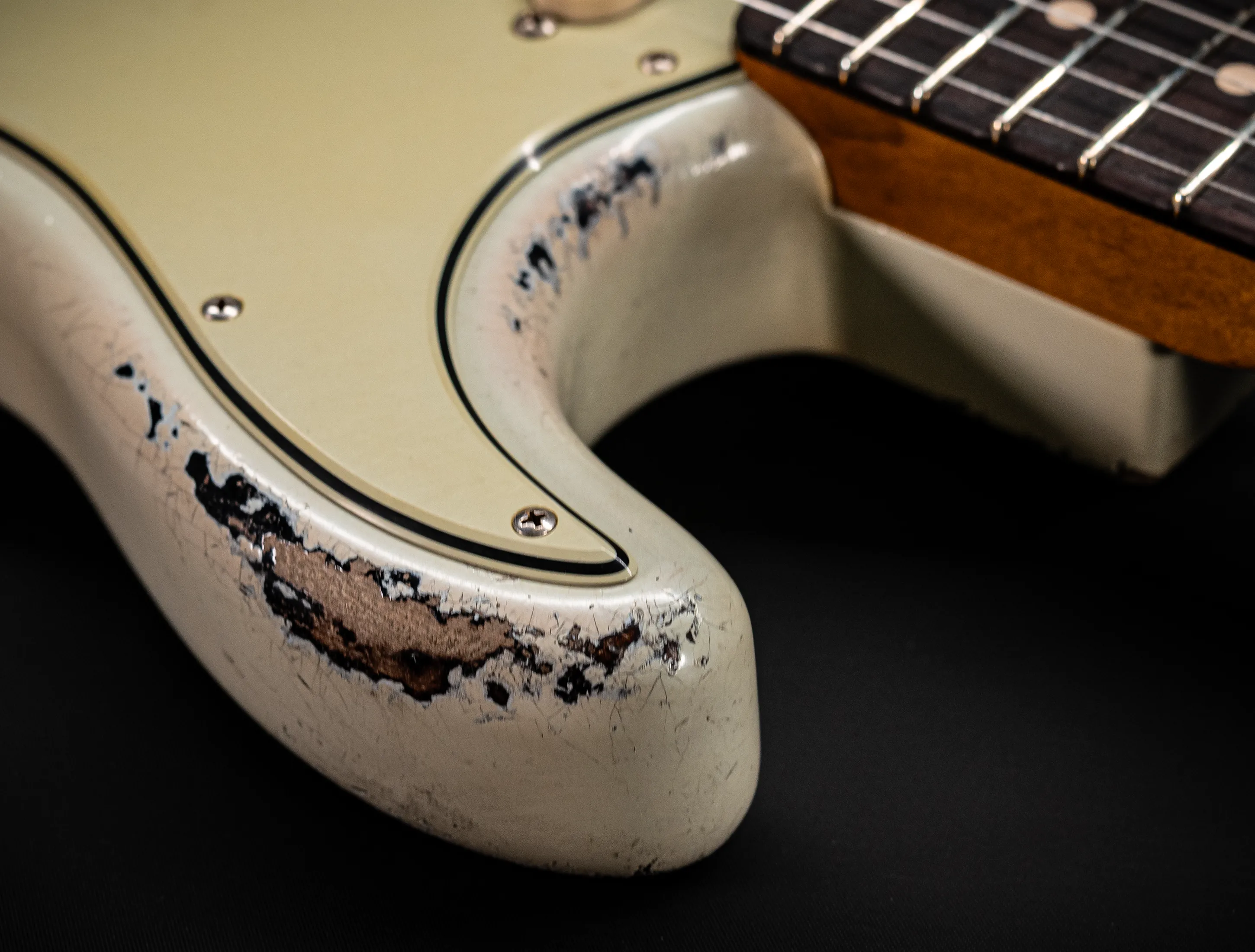 Fender Masterbuilt Paul Waller 1961 F-branded Ex Pin-Up Stratocaster Heavy Relic Sonic Blue over Sunburst