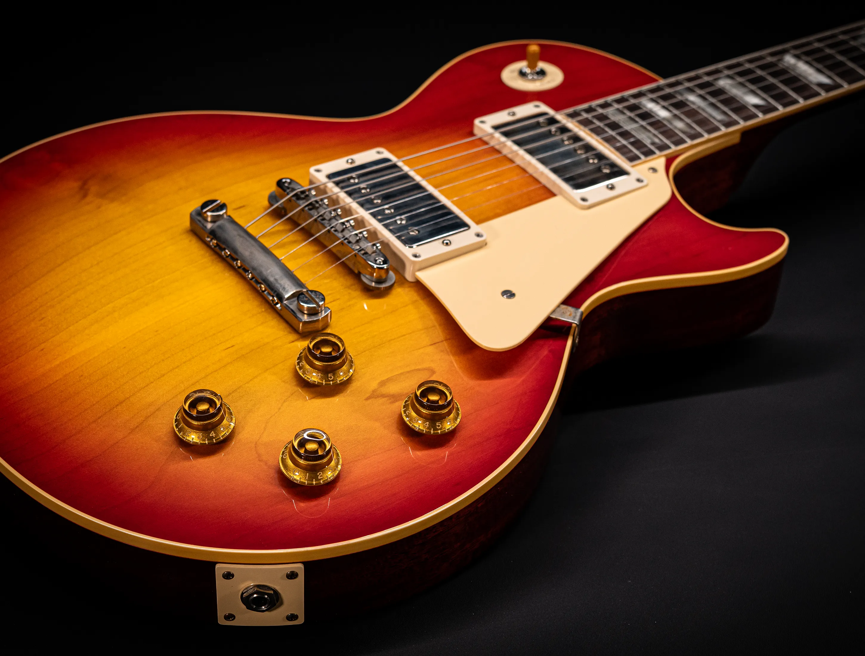 a161540 Gibson Les Paul 1958 Standard Reissue VOS - Washed Cherry Sunburst