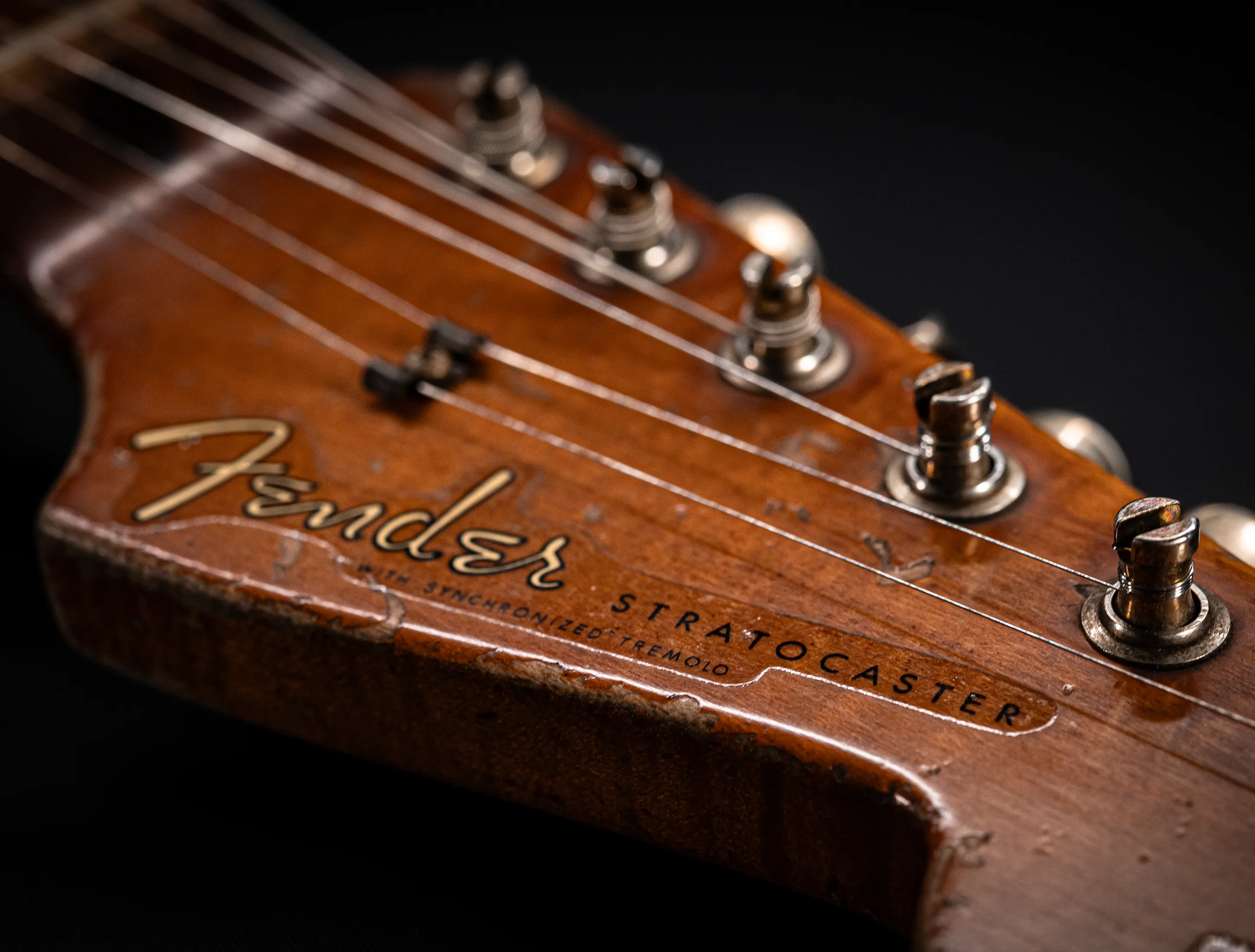 Fender Senior Masterbuilt Dale Wilson 1957 Stratocaster Heavy Relic - faded Black