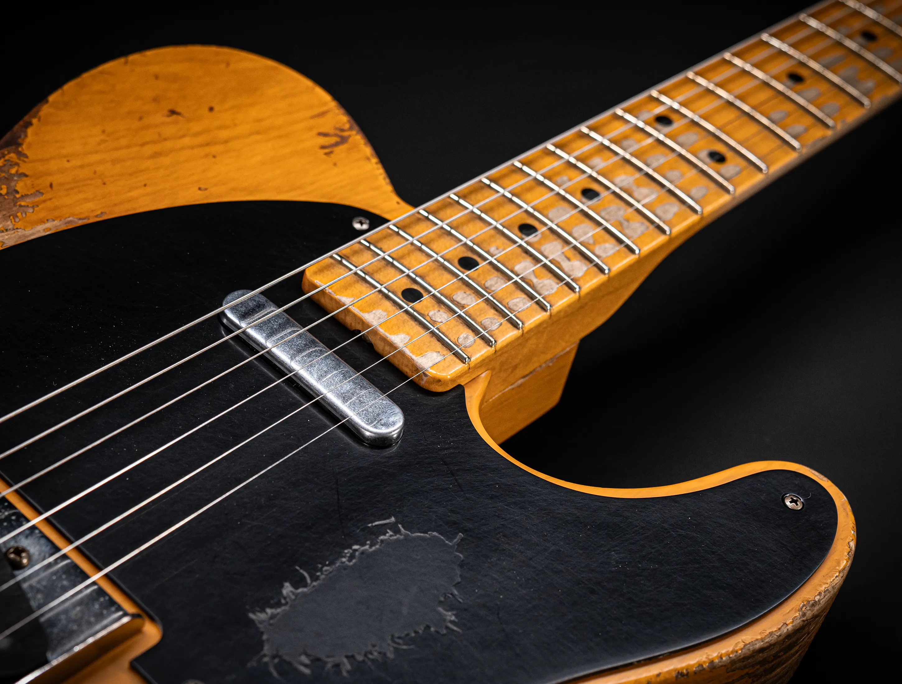 Fender Masterbuilt Kyle McMillin 1952 Telecaster Heavy Relic - 1pc Ash Butterscotch Blonde