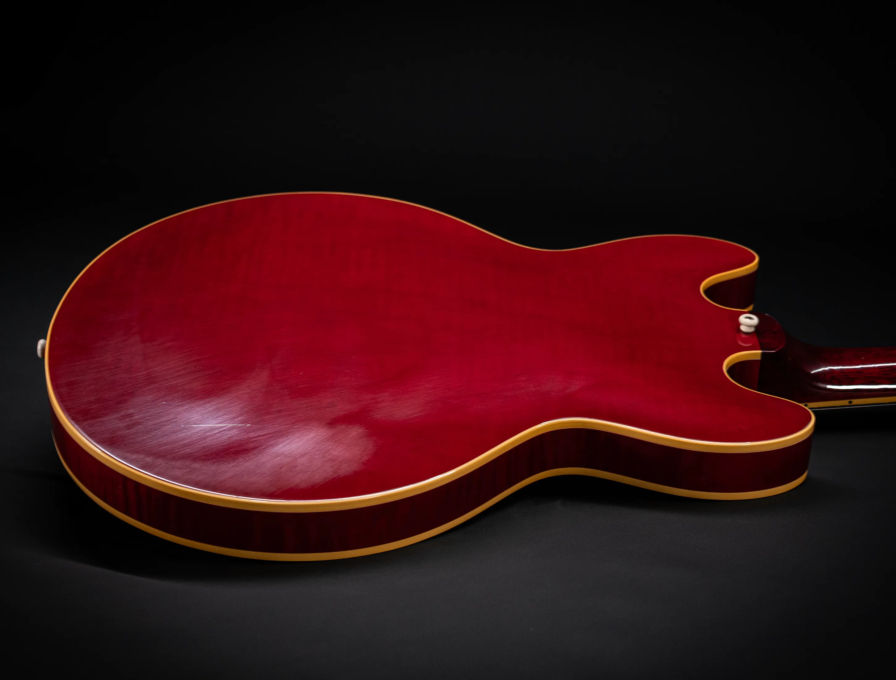 Gibson ES-335 1964 Custom Shop Murphy Lab Ultra Light Aged Figured Maple - Wine Red