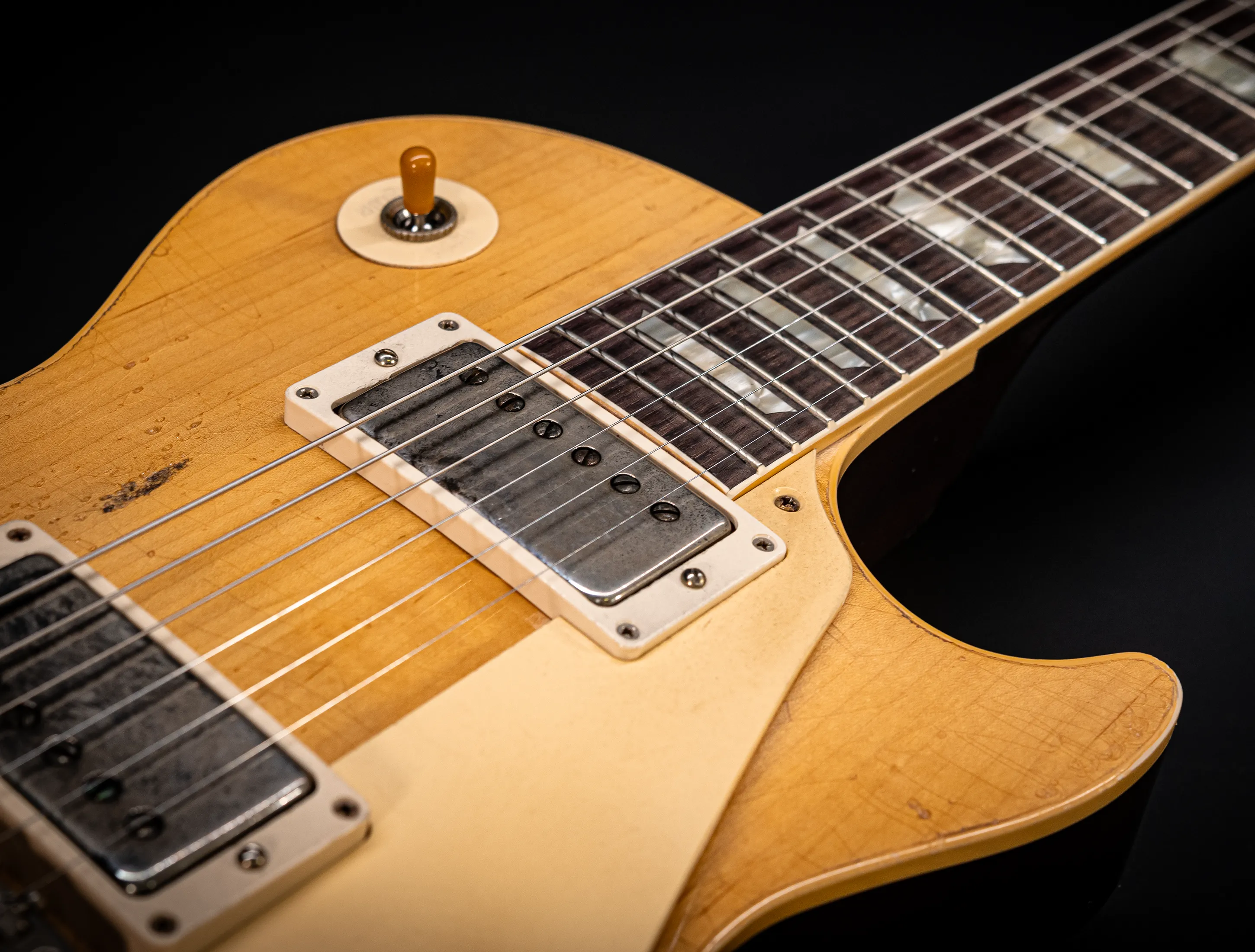 a173419 Gibson-Les-Paul-1958-Reissue-Murphy-Lab-Heavy-Aged-Factory-Special-Heroes-Greatest-Hits-Musikhaus-Hermann