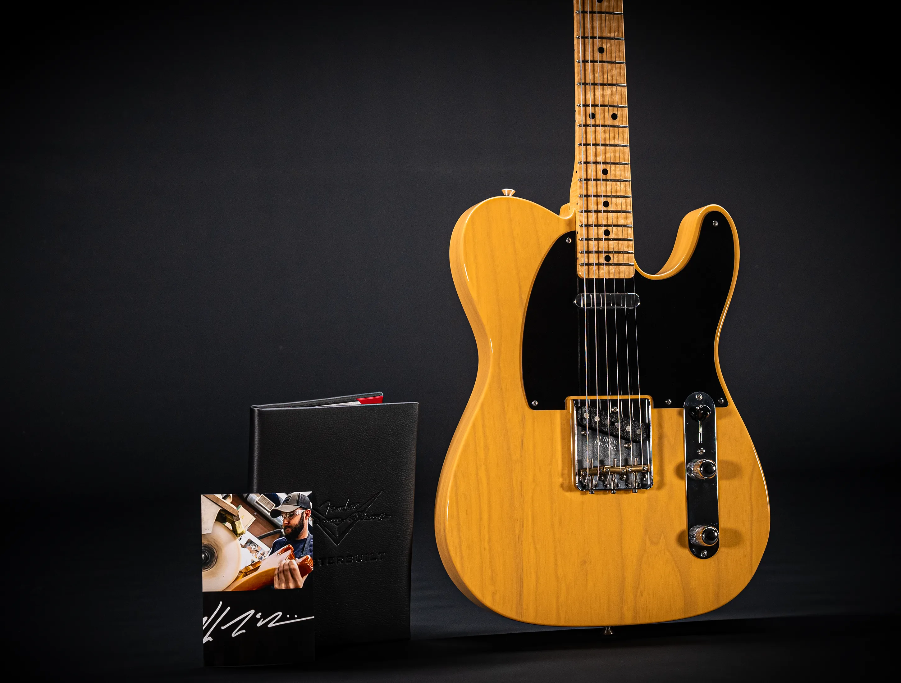 Fender Masterbuilt Kyle McMillin 1952 Telecaster NOS - 1pc Ash Butterscotch Blonde