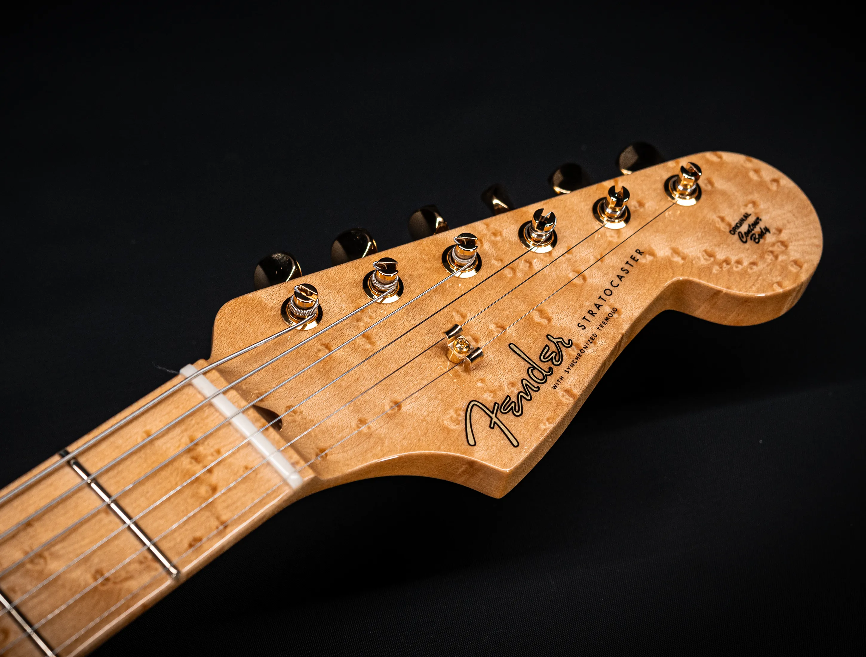 Fender 1959 Limited Stratocaster NOS Birdseye Neck Gold Hardware - Fiesta Red