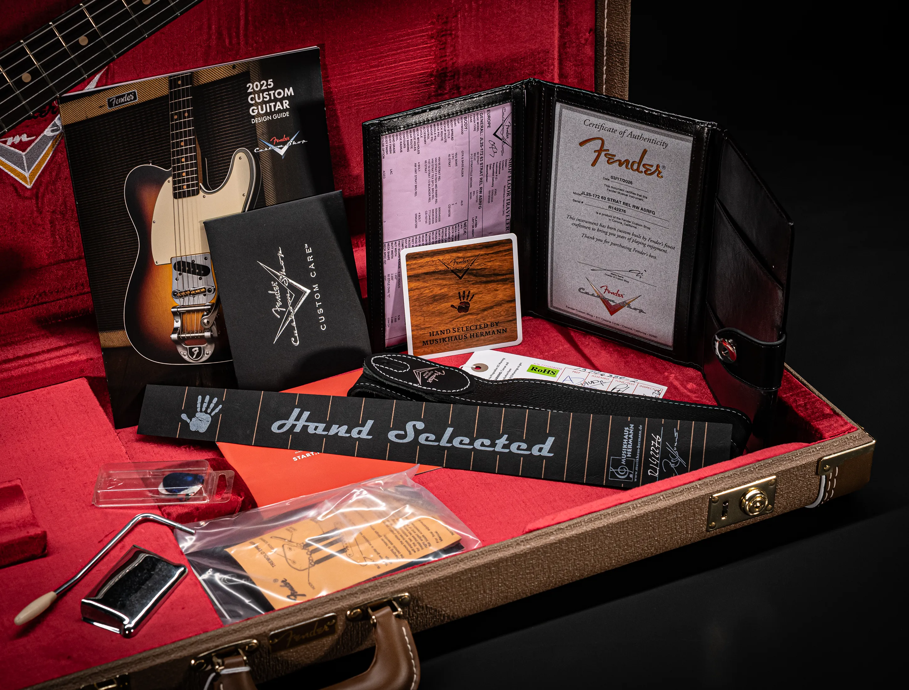 Fender MBD 1963 Stratocaster Relic - Aged Surf Green