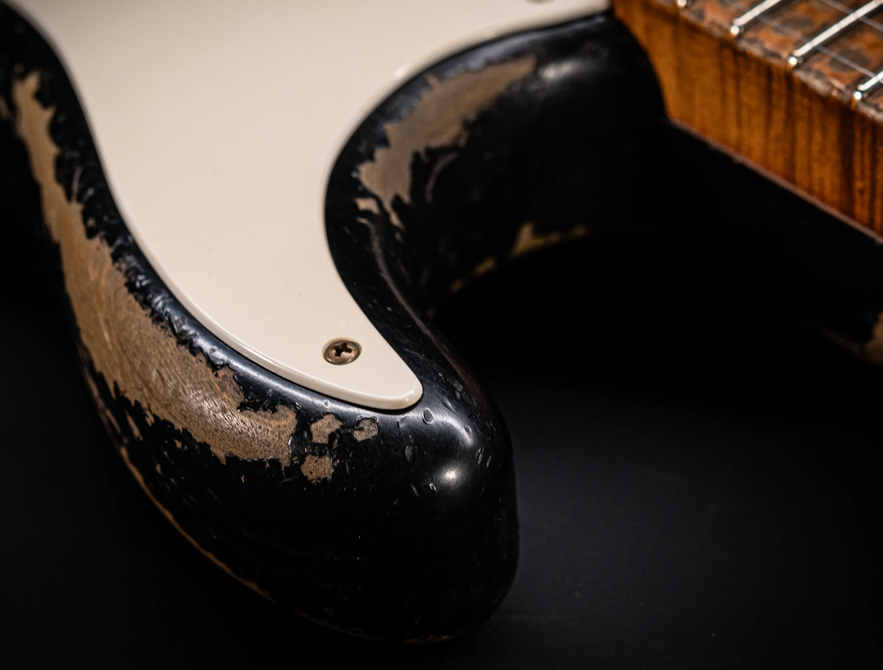 Fender Senior Masterbuilt Dale Wilson 1957 Stratocaster Heavy Relic - faded Black