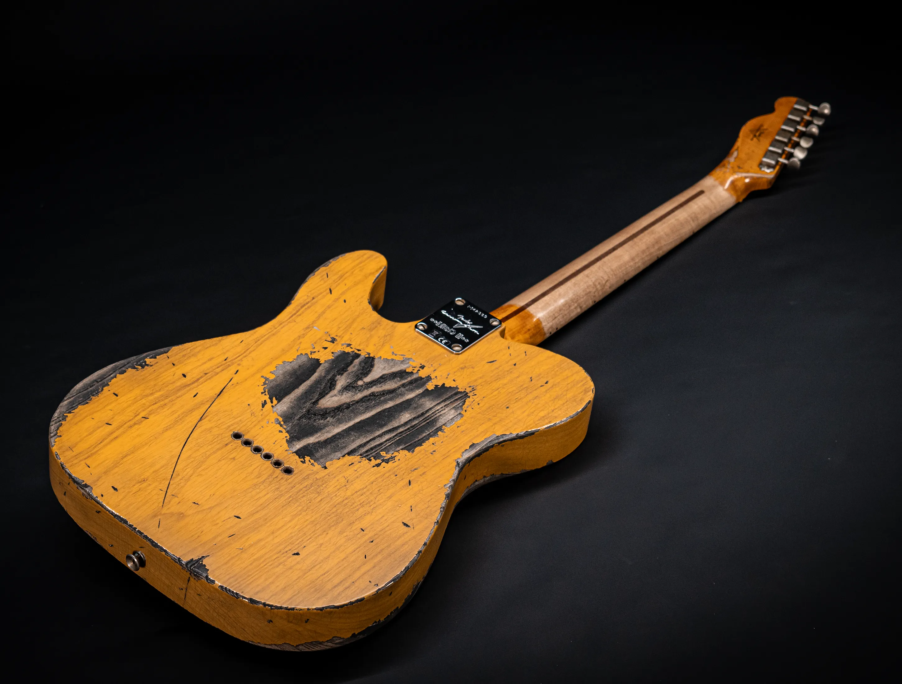 Fender MBD II 1952 Humbucker Telecaster Super Heavy Relic 1pc. Ash Body - Butterscotch Blonde