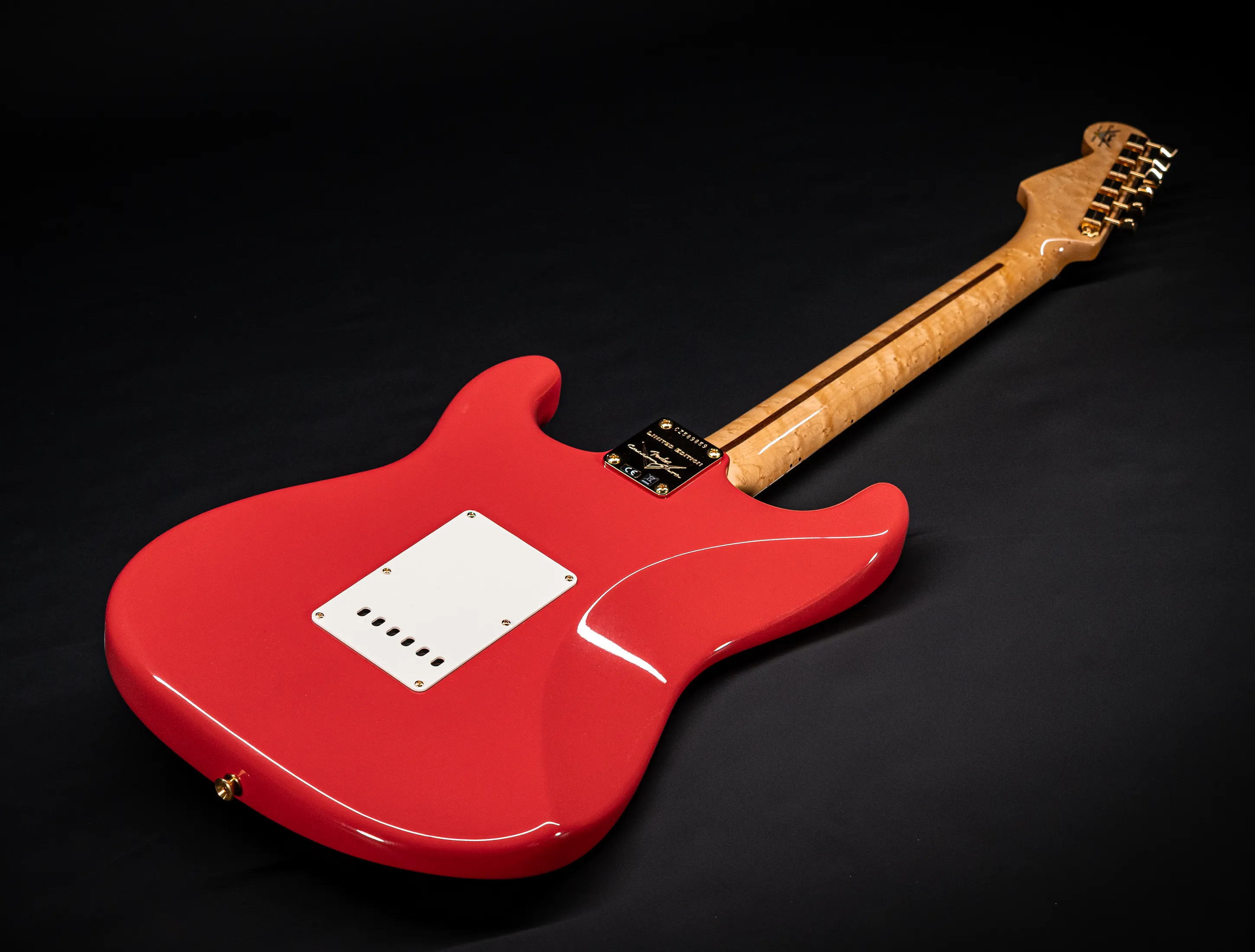Fender 1959 Limited Stratocaster NOS Birdseye Neck Gold Hardware - Fiesta Red