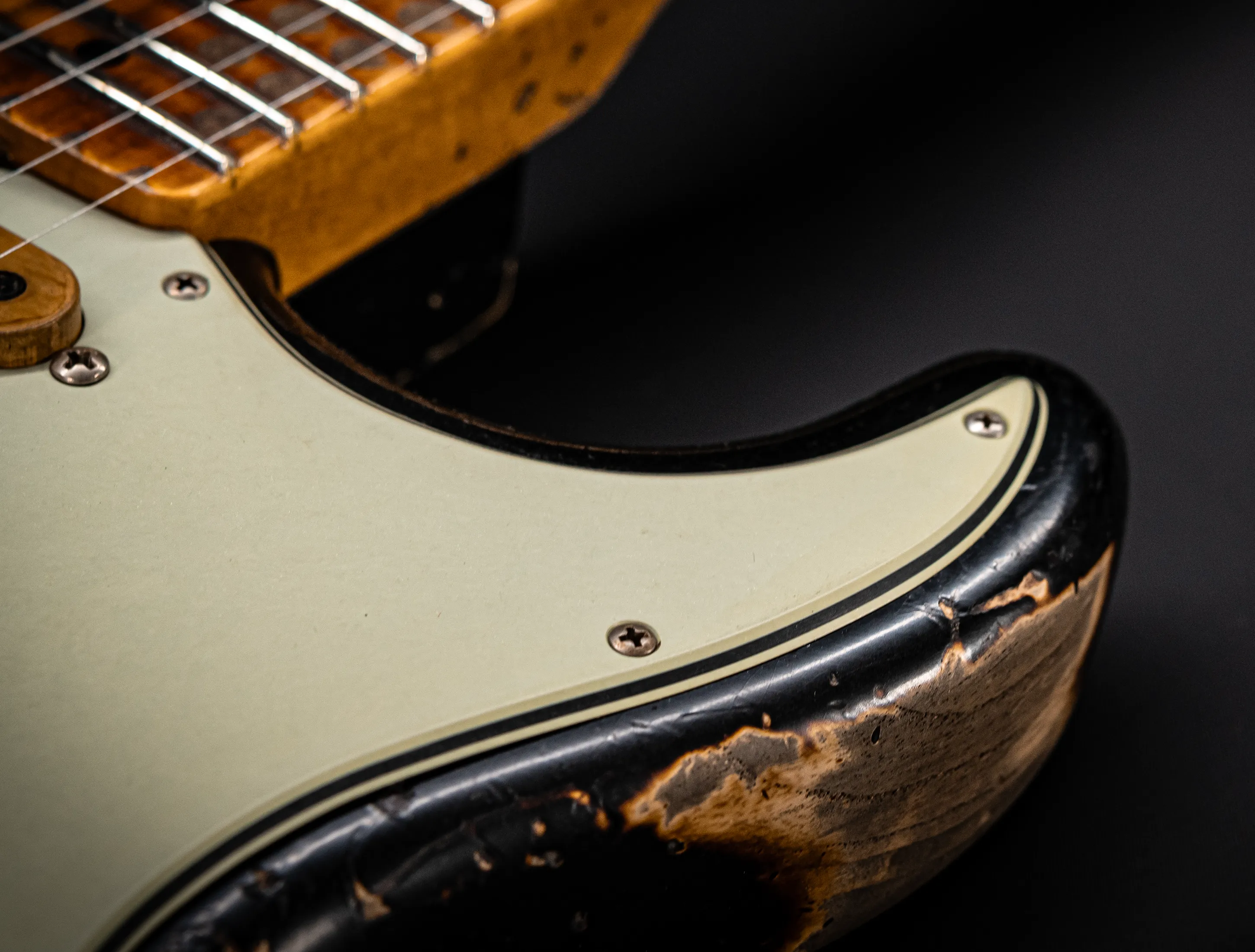 Fender MBD II 1962 Humbucker Stratocaster MIDAS Super Heavy Relic - ASH Body Maple Neck Sunburst