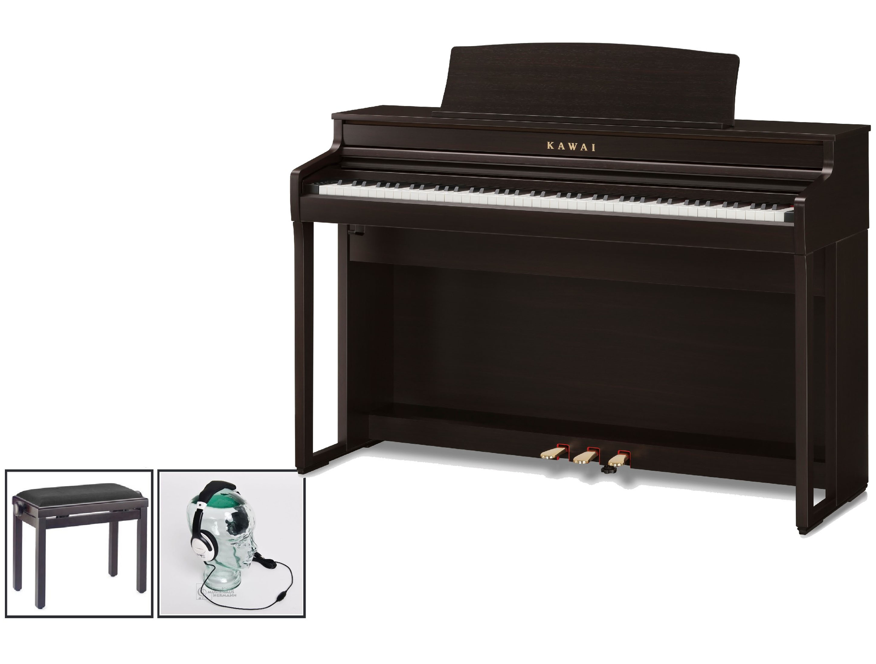 Kawai CA-401 R Rosenholz Bundle Set Kawai CA-401 R Rosenholz Bundle Set