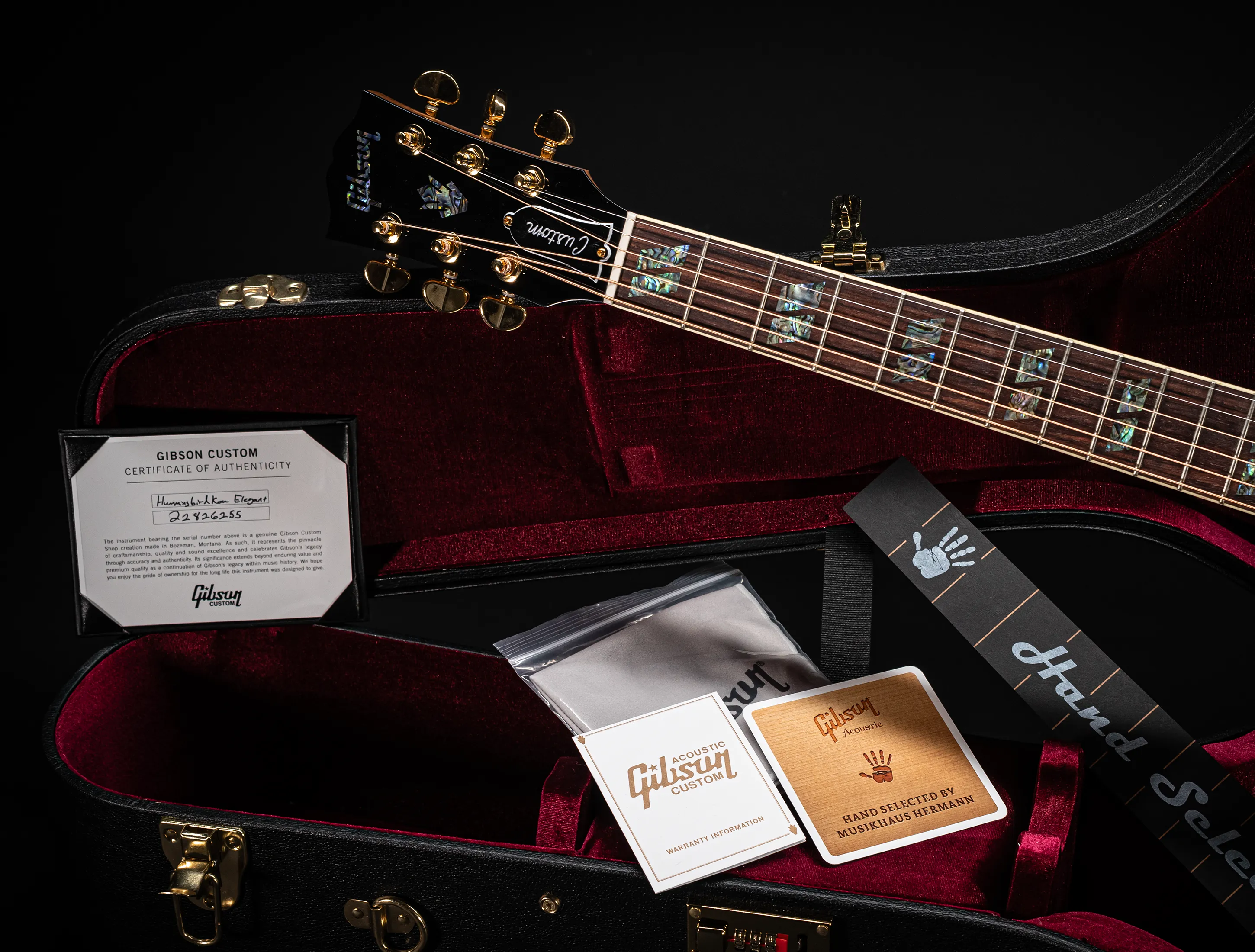 Gibson Hummingbird Elegant Koa - Honey Burst