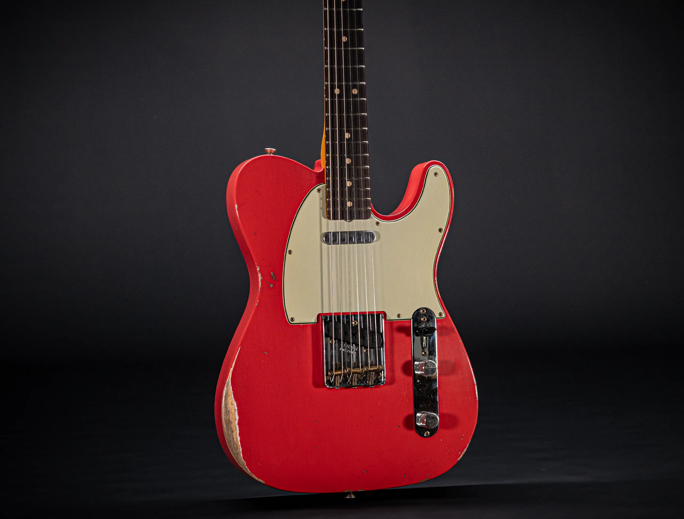 Fender MBD 1963 Telecaster Relic - Fiesta Red