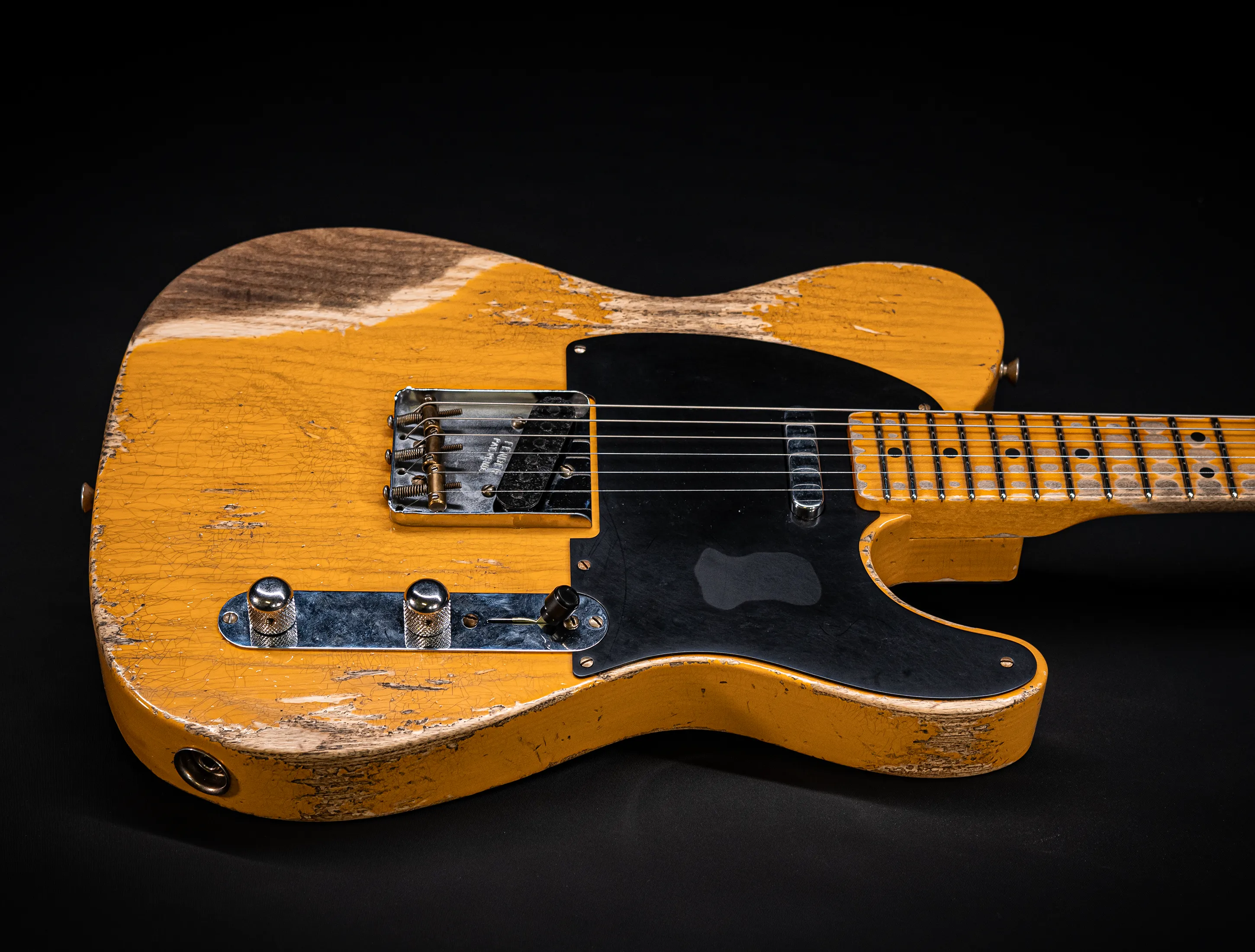 a173346Fender MBD II  Limited 1952 Telecaster Super Heavy Relic - Butterscotch Blonde Muikhaus-Hermann