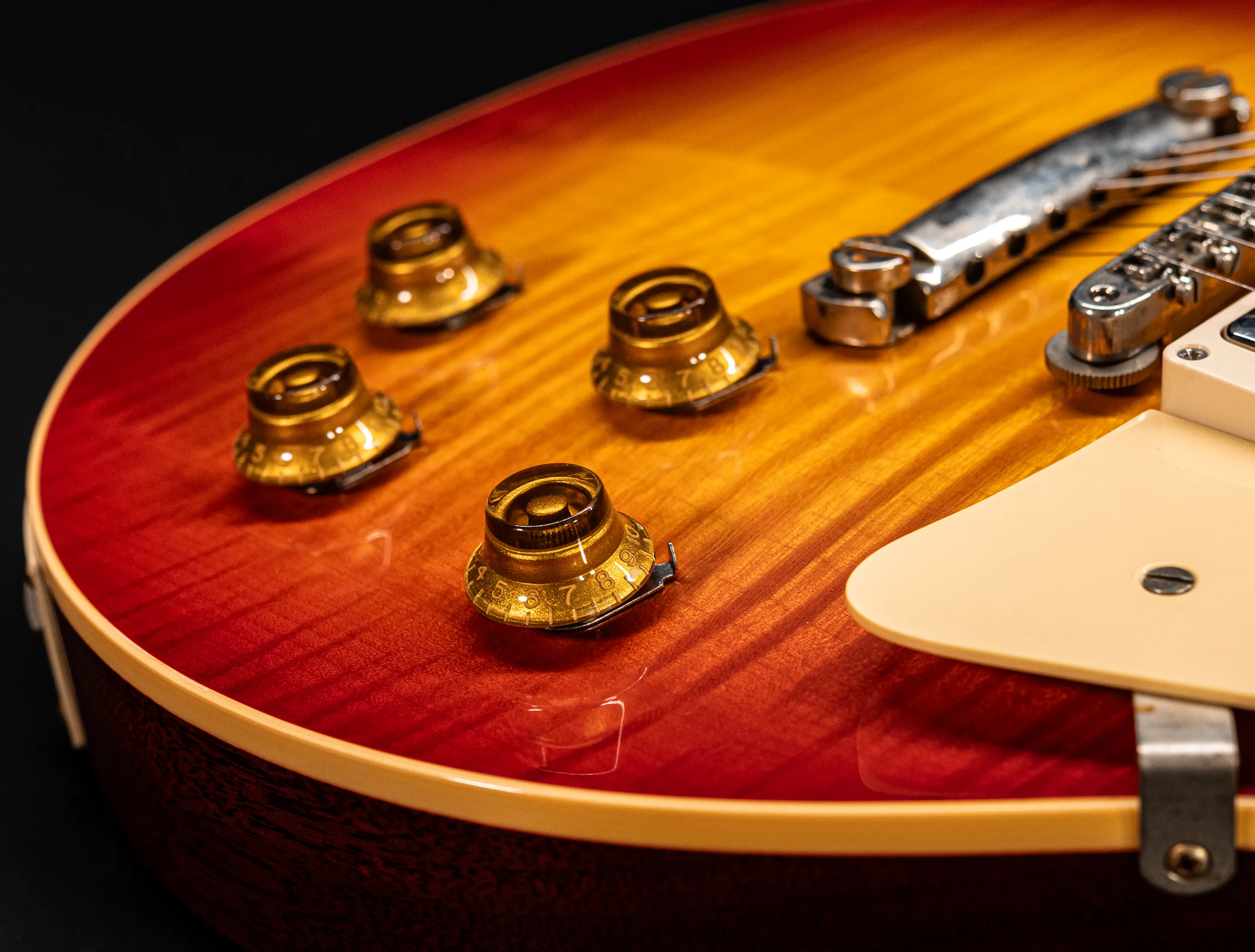 a162347 Gibson Les Paul 1959 Standard Reissue VOS Washed Cherry Sunburst