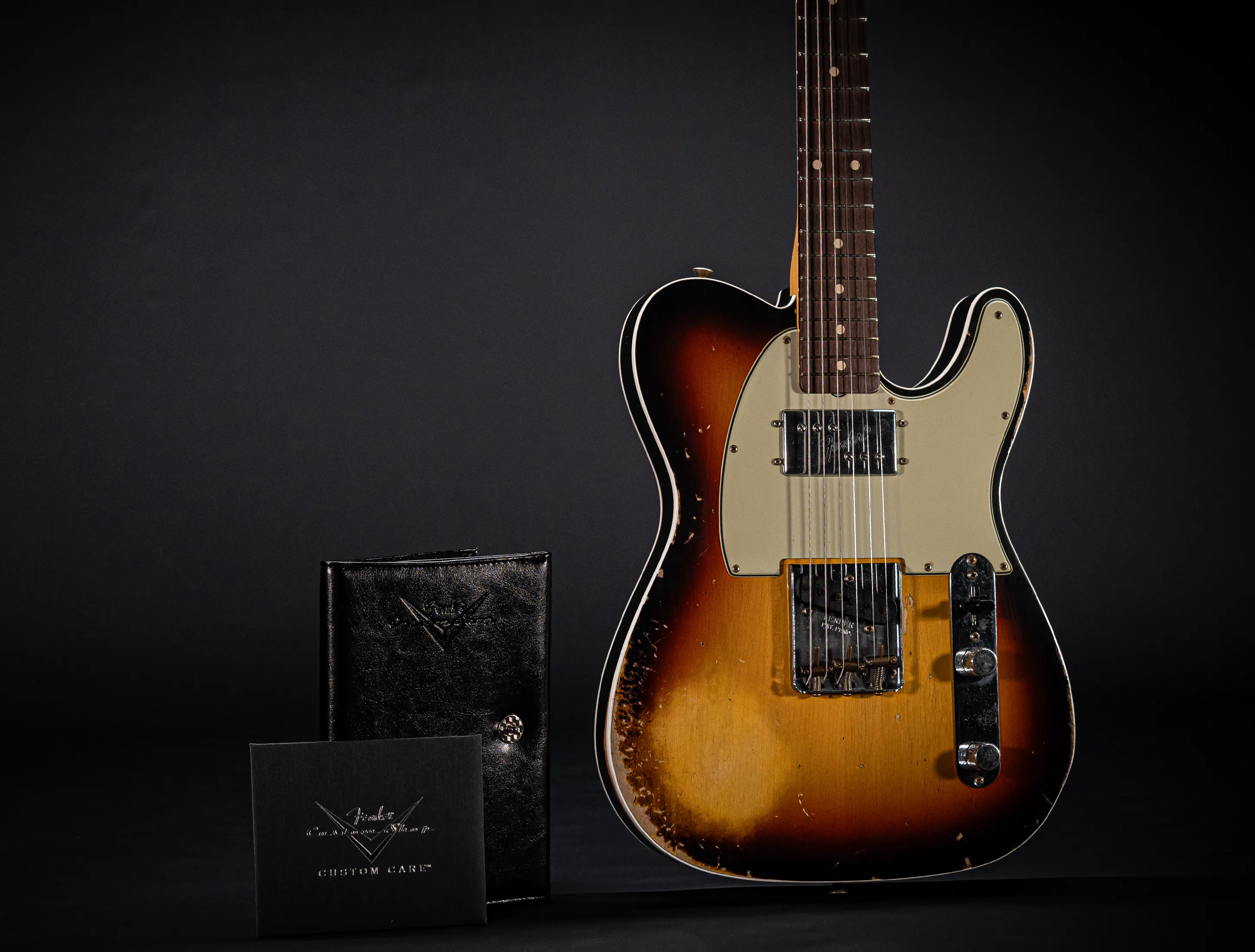 Fender MBD Limited 1960 Humbucker Telecaster Custom Heavy Relic - Sunburst