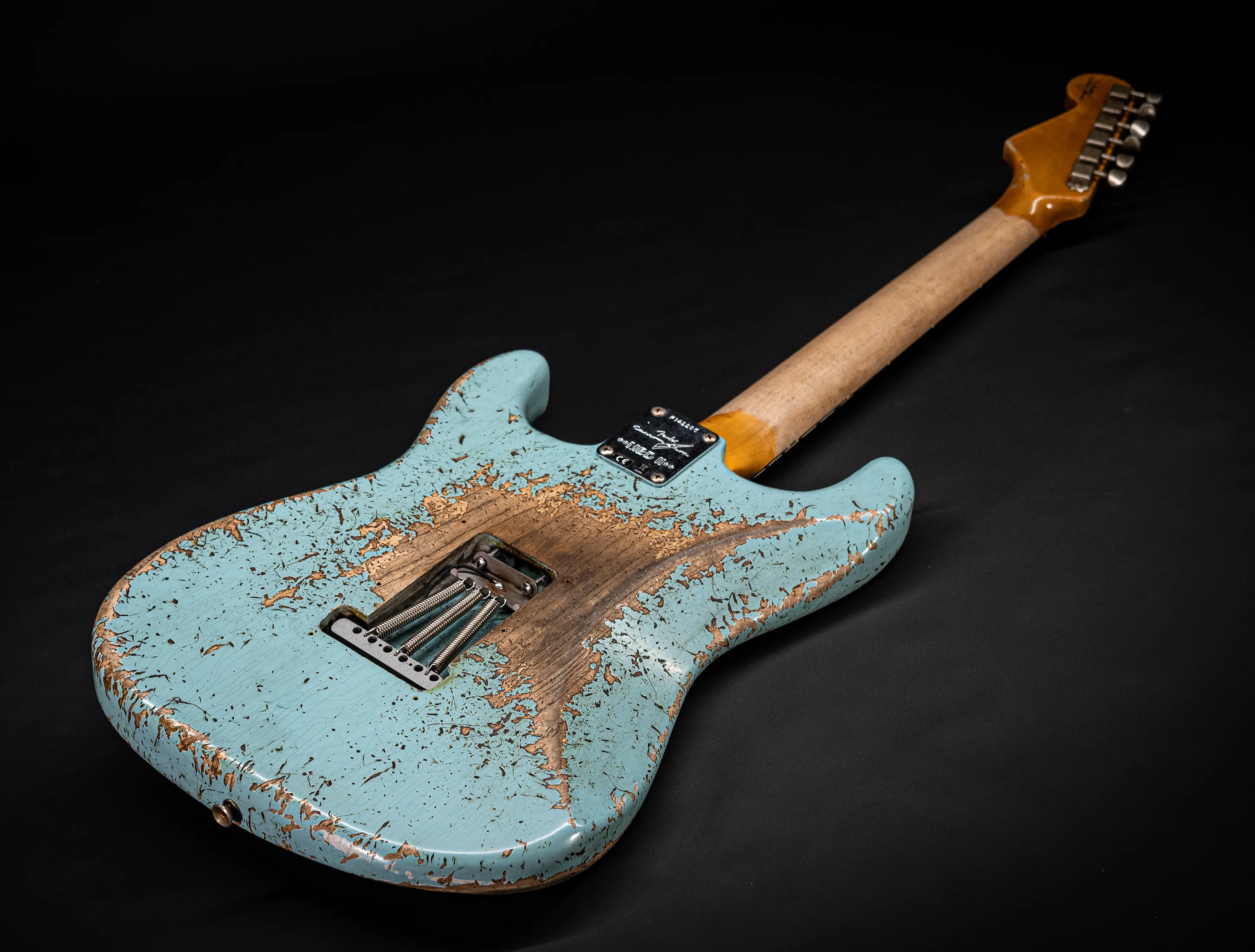 Fender MBD II 1962 Stratocaster MIDAS Super Heavy Relic - ASH Body Daphne Blue