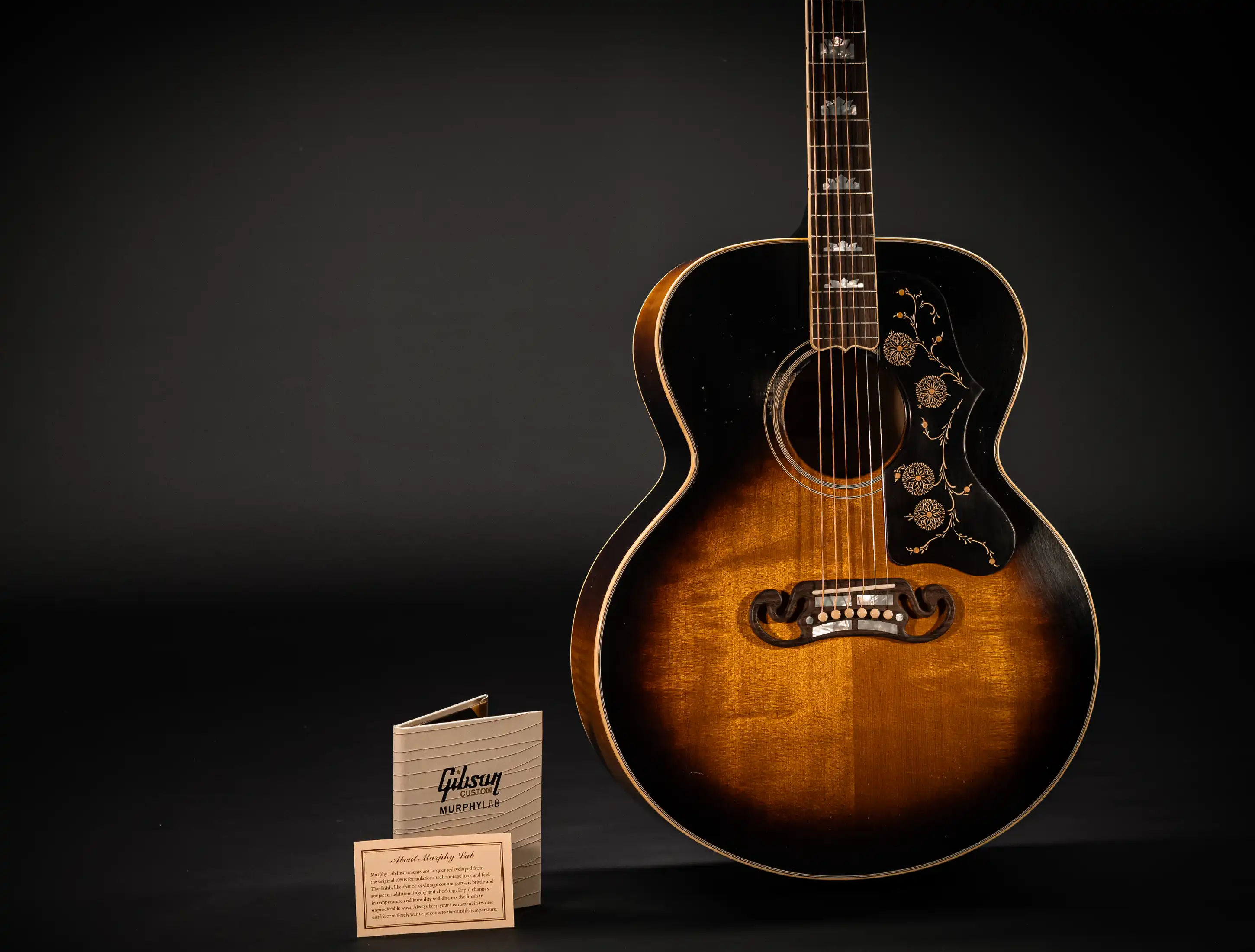 Gibson SJ-200 1957 Vintage Sunburst Murphy Lab Light Aged