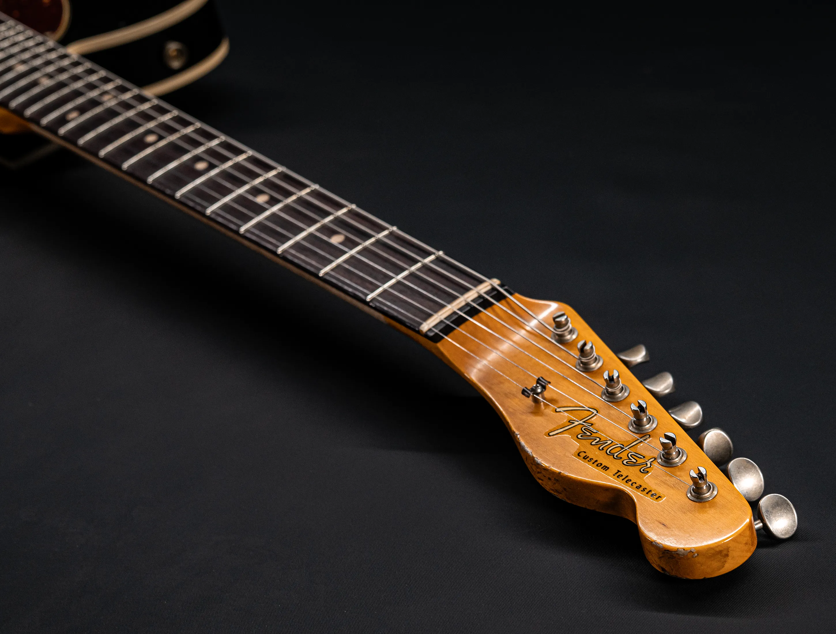 Fender MBD 1963 Telecaster Custom Relic - Black