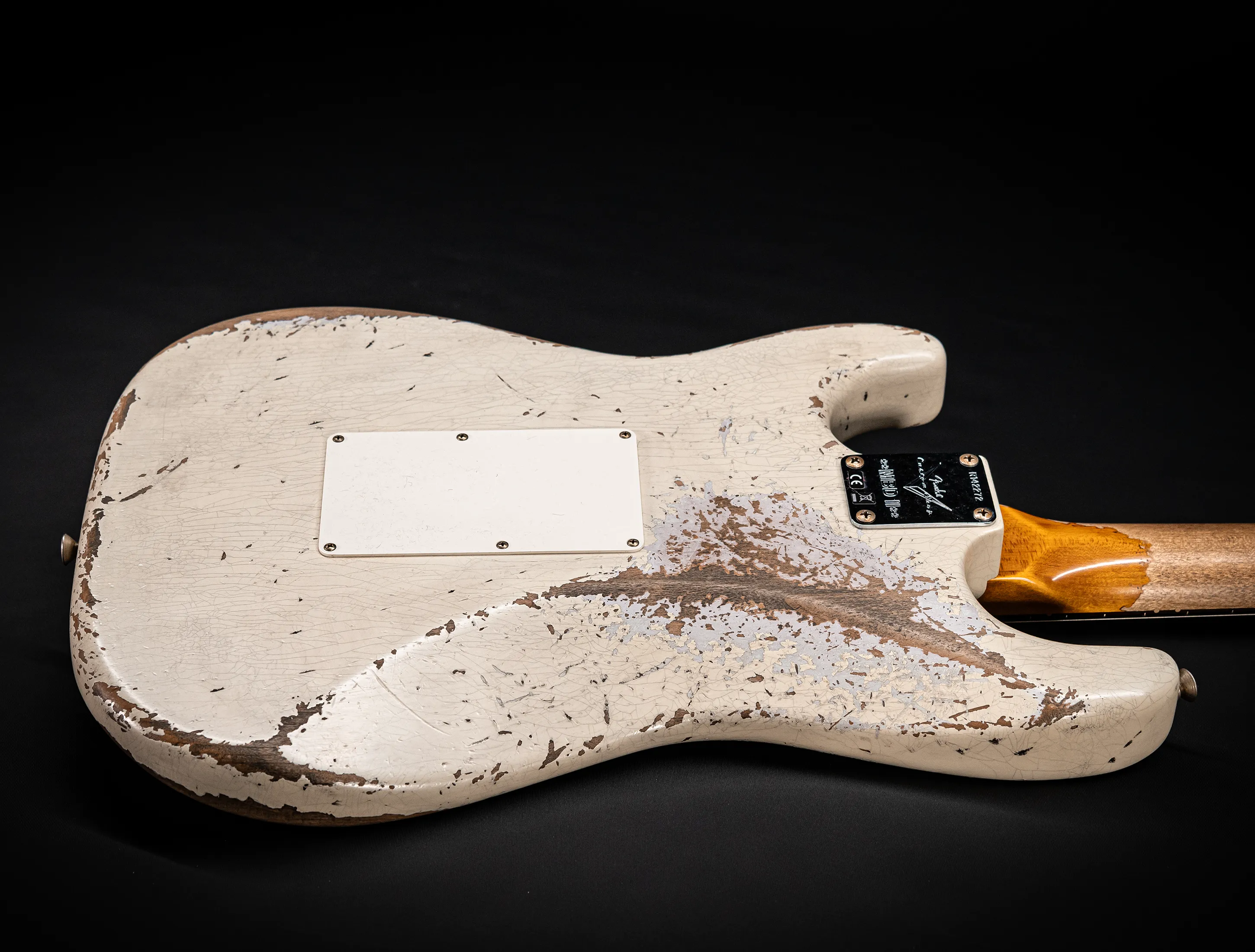 Fender MBD II 1962 FLOYD ROSE Stratocaster MIDAS Super Heavy Relic - Olympic White