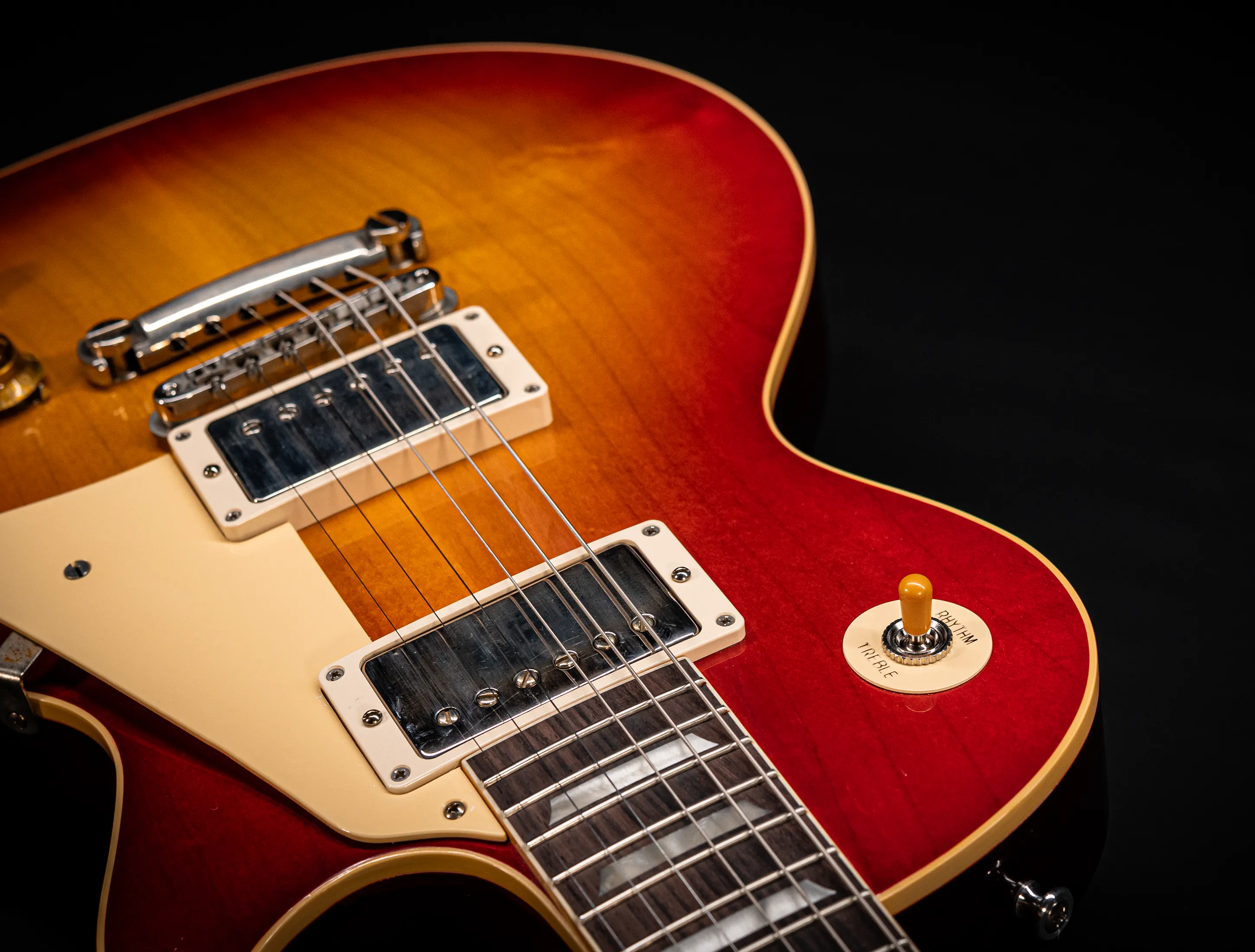 a161549 Gibson Les Paul 1958 Standard Reissue VOS - Washed Cherry Sunburst