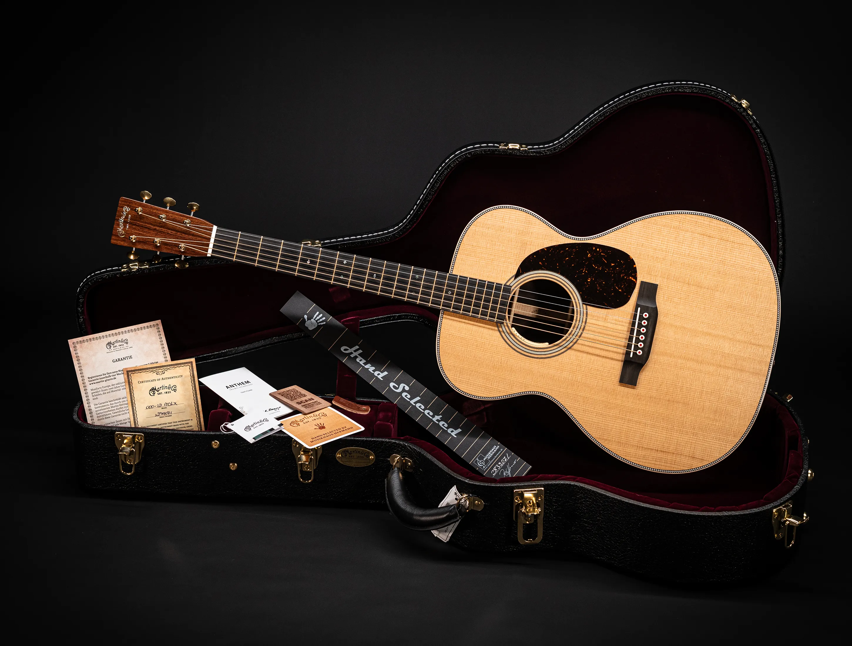 Galerie anzeigen (23 Bilder) a163265 Martin 000-28 E LRB Modern Deluxe LR Baggs Anthem