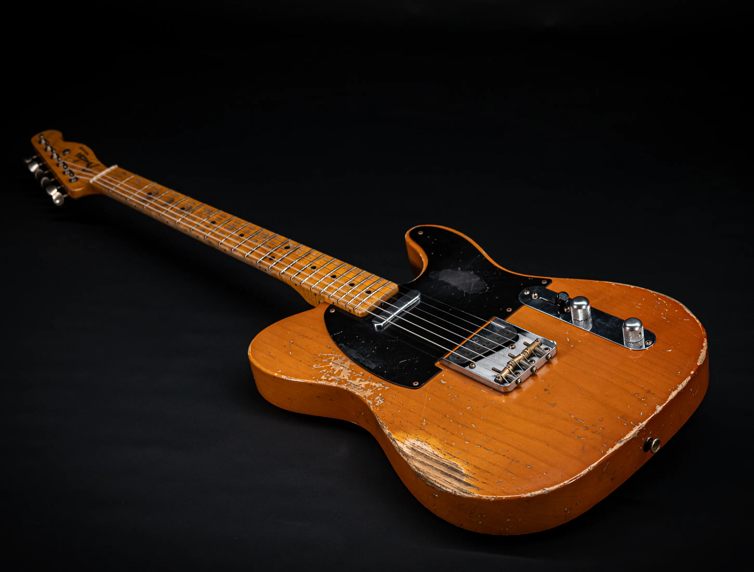 Fender Senior Masterbuilt Jason Smith 1952 Telecaster Heavy Relic - 1pc Ash Butterscotch Blonde