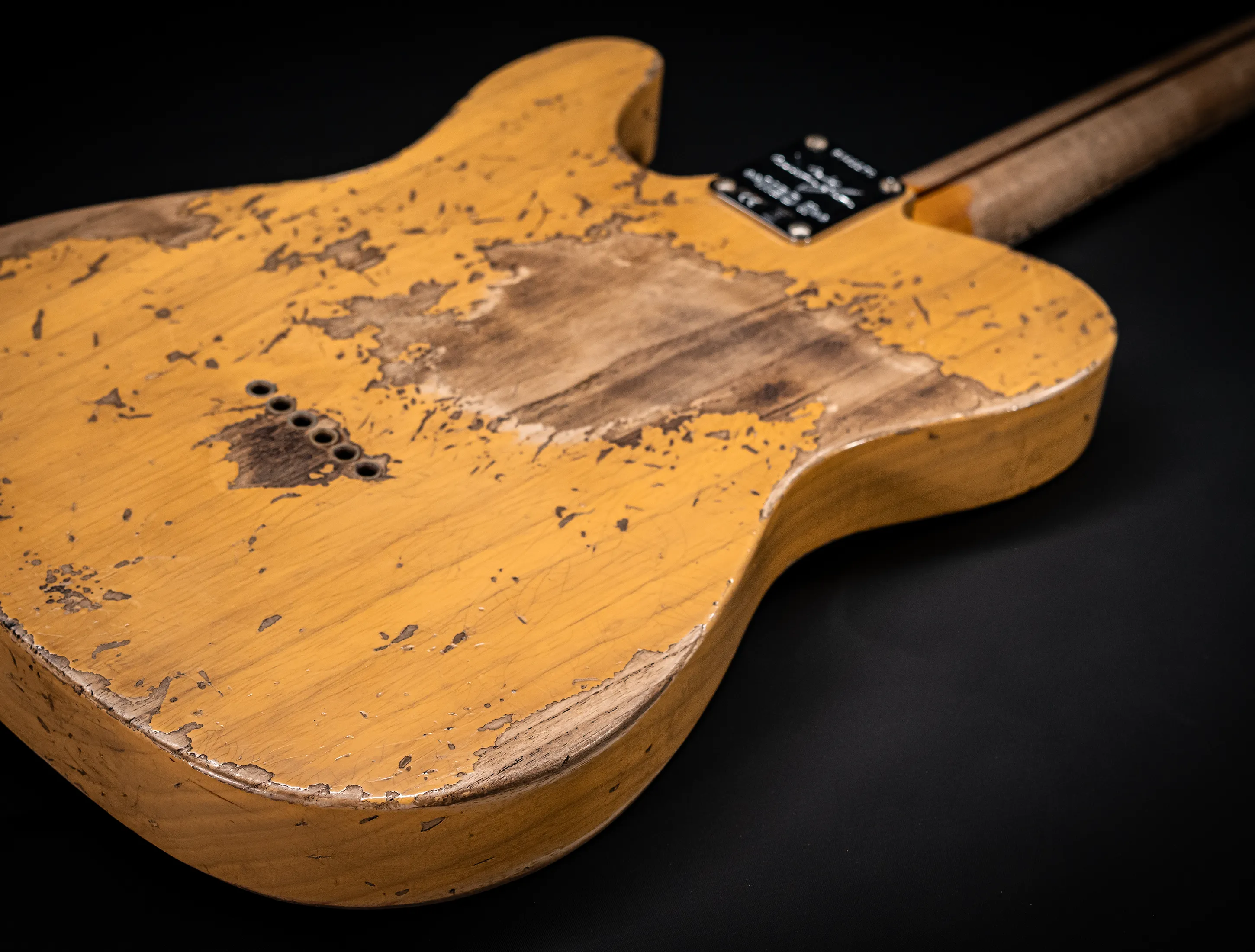 Fender MBD II 1952 Telecaster Super Heavy Relic 1pc. Ash Body - Butterscotch Blonde
