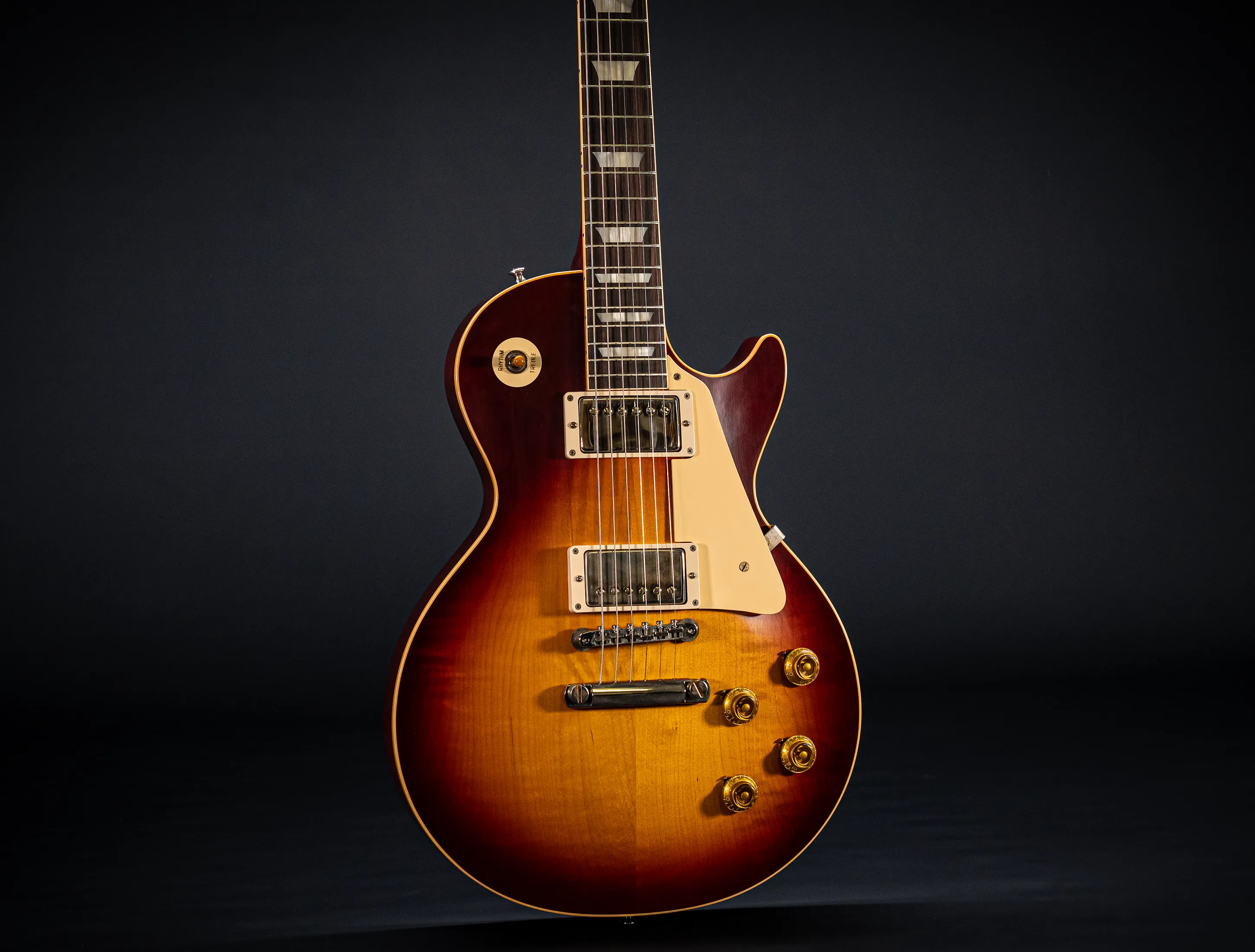 a171901 Gibson Les Paul 1958 Standard Reissue VOS - Bourbon Burst Musikhaus-Hermann