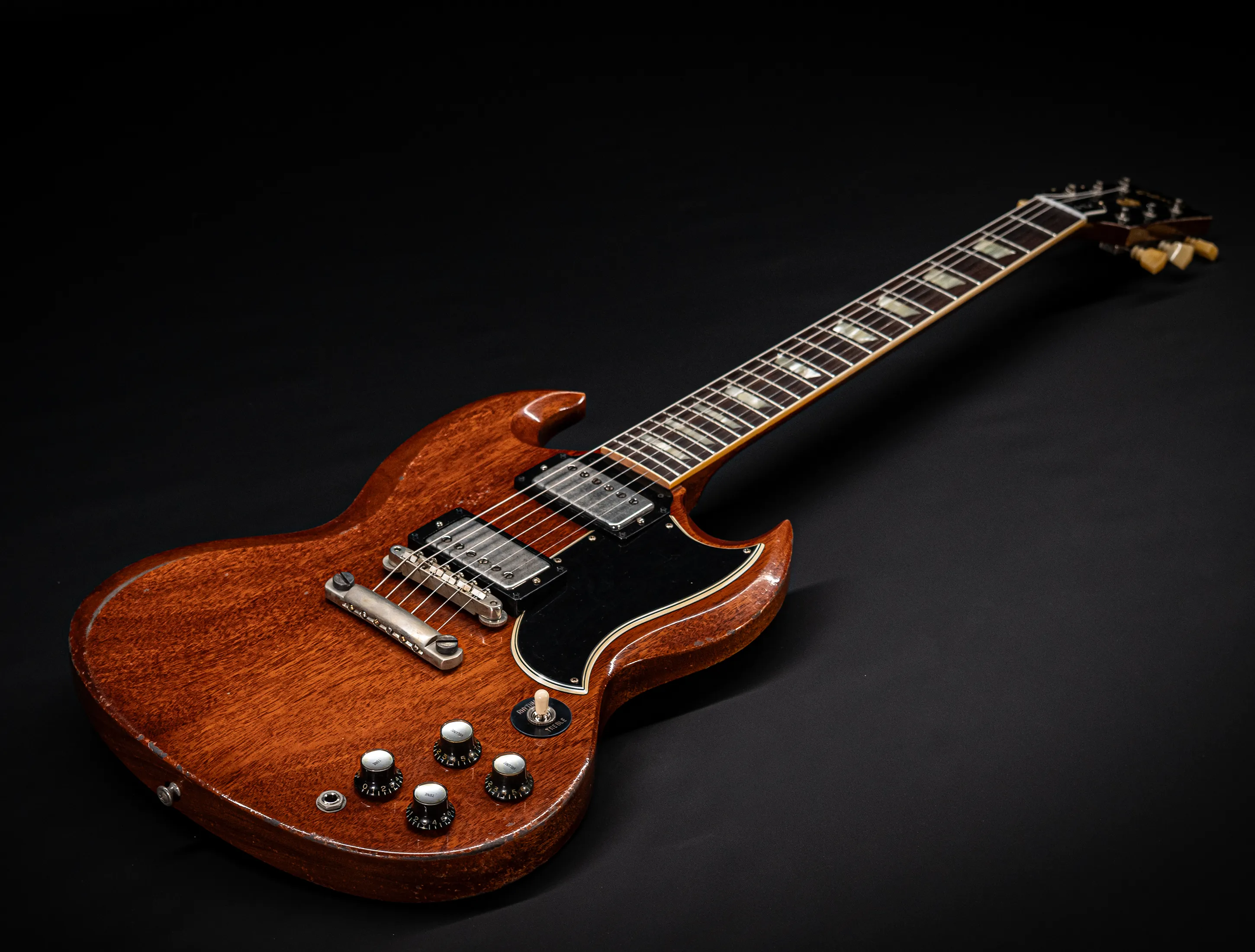 Gibson SG 1961 Standard Murphy Lab Heavy Aged Antique Faded Cherry