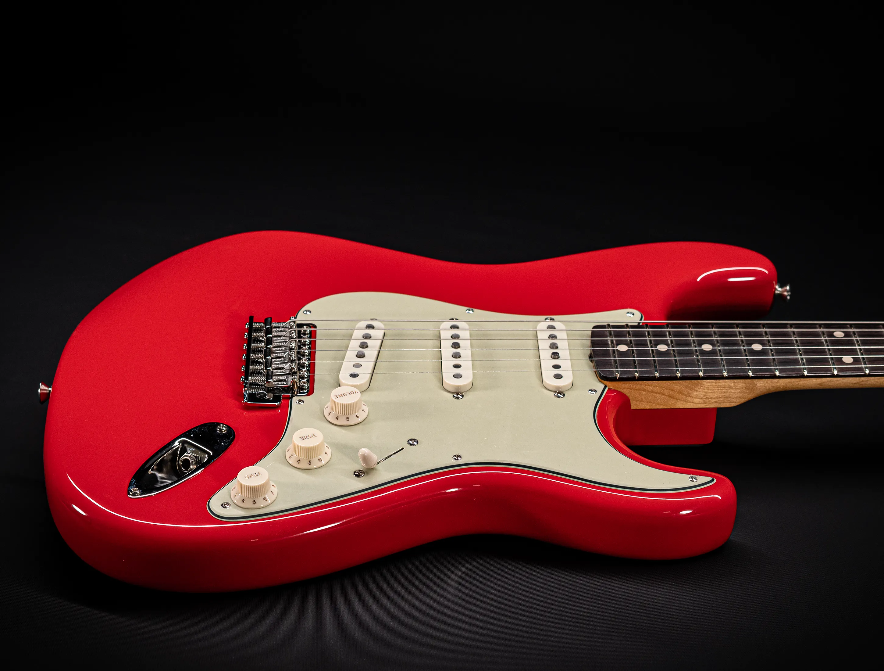Fender MBD 50/60 inspired Stratocaster GLOSS NOS - Hot Rod Red