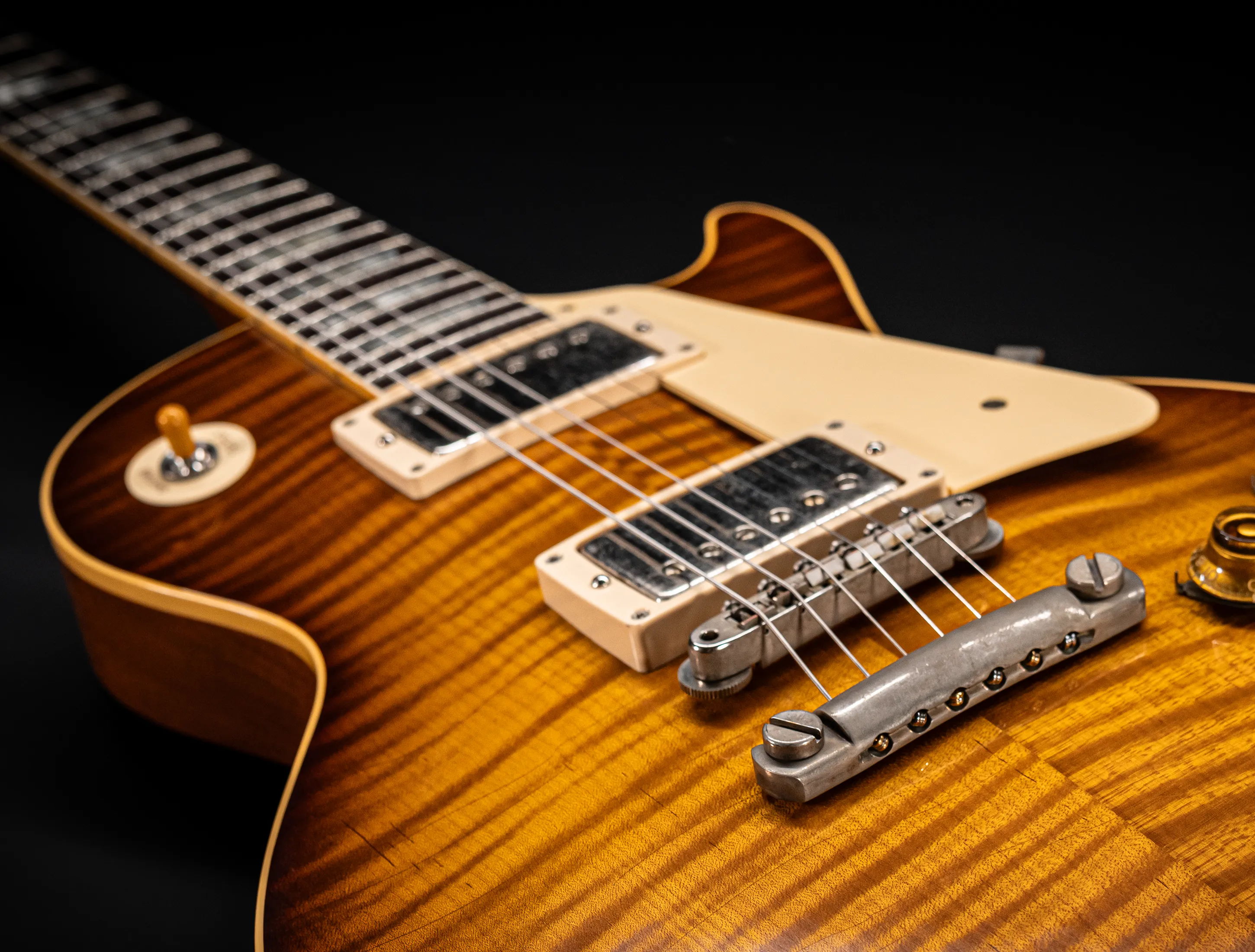 Gibson Les Paul 1959 Reissue Murphy Lab TORREFIED Ultra Light Aged Factory Special - Golden Poppy Burst