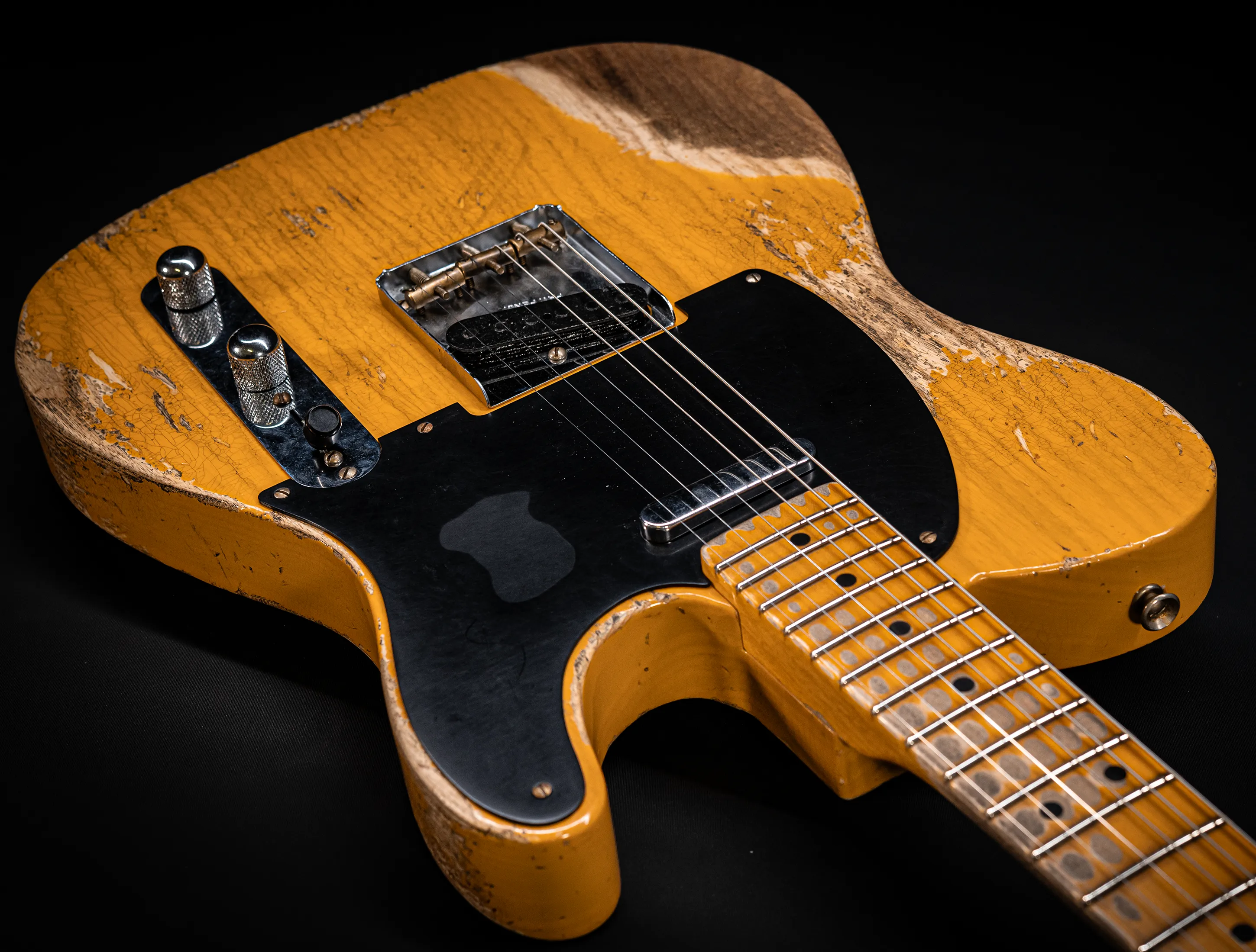 a173372Fender MBD II  Limited 1952 Telecaster Super Heavy Relic - Butterscotch Blonde Muikhaus-Hermann