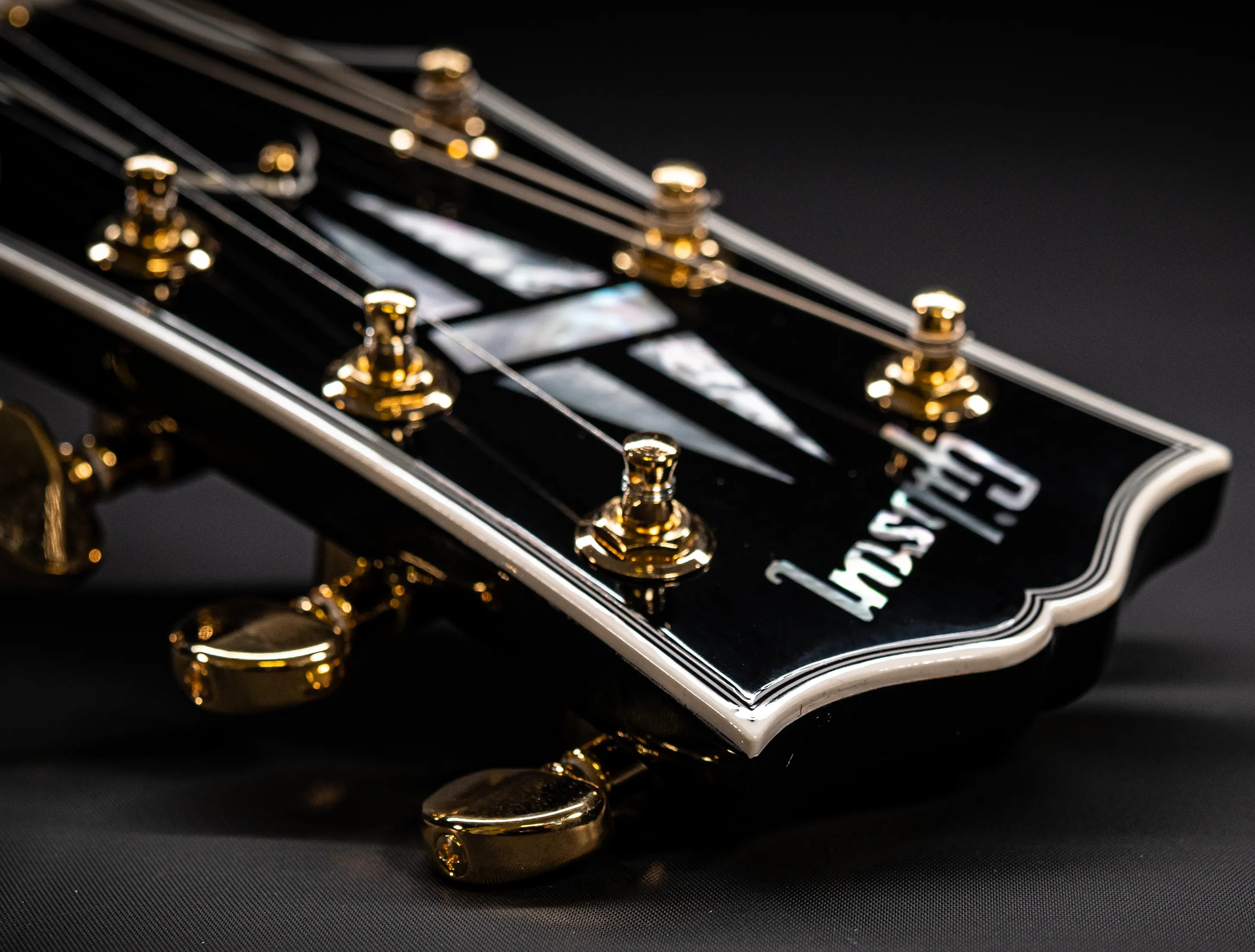 a164382 Gibson SG Custom 2 Pickup GLOSS Ebony