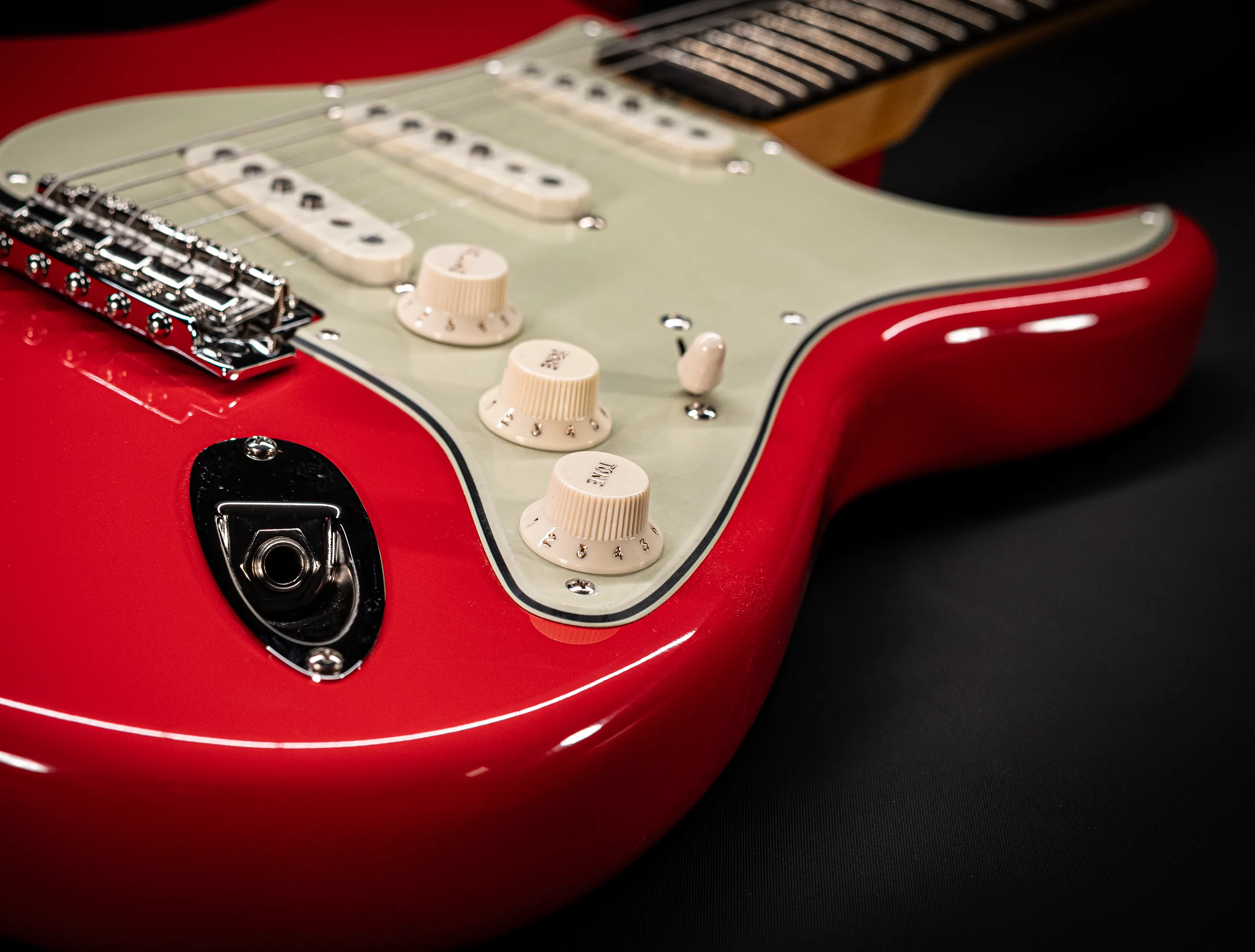 Fender MBD 50/60 inspired Stratocaster GLOSS NOS - Hot Rod Red