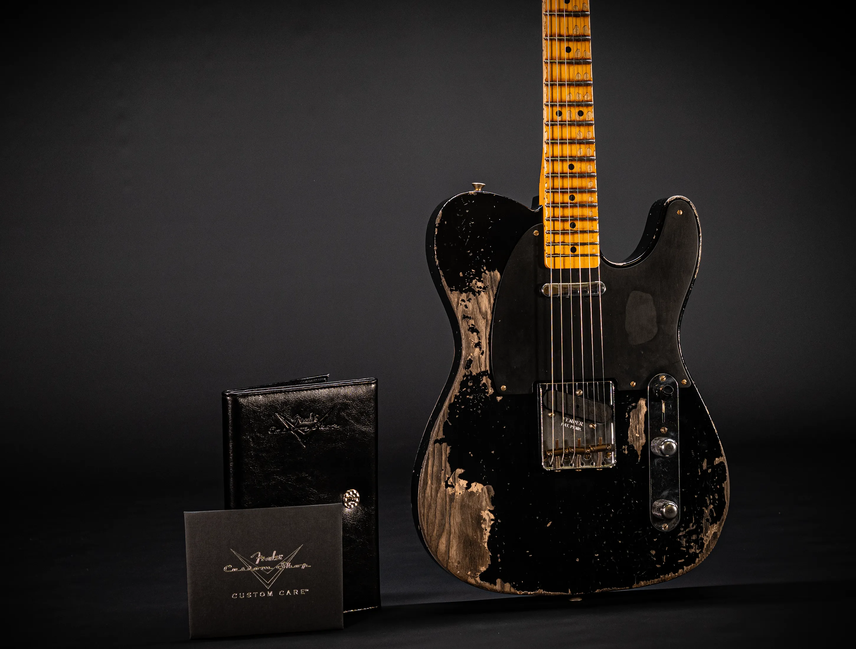 Fender MBD II  Limited 1952 Telecaster Super Heavy Relic - Aged Black