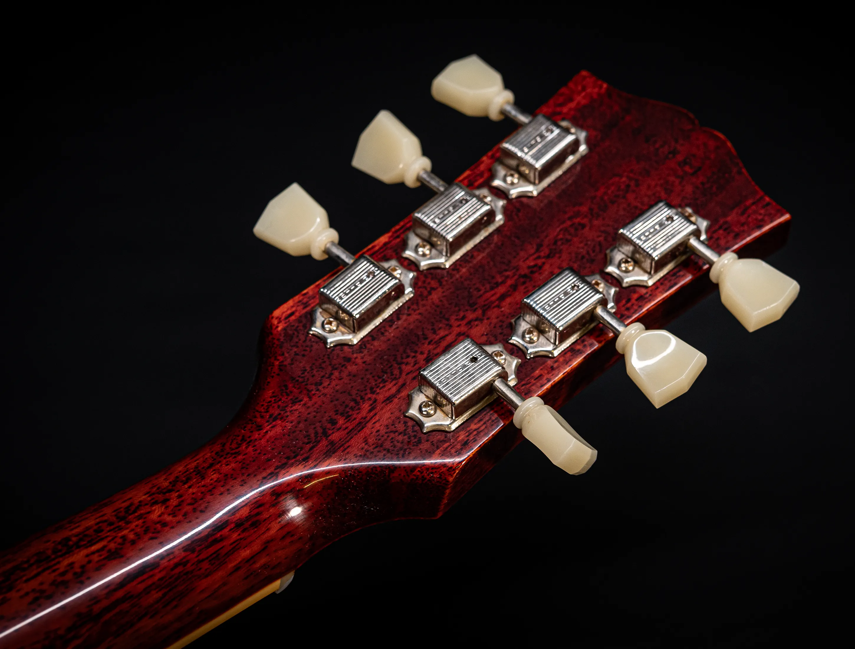 a171890 Gibson Les Paul 1958 Standard Reissue VOS - Bourbon Burst Musikhaus-Hermann