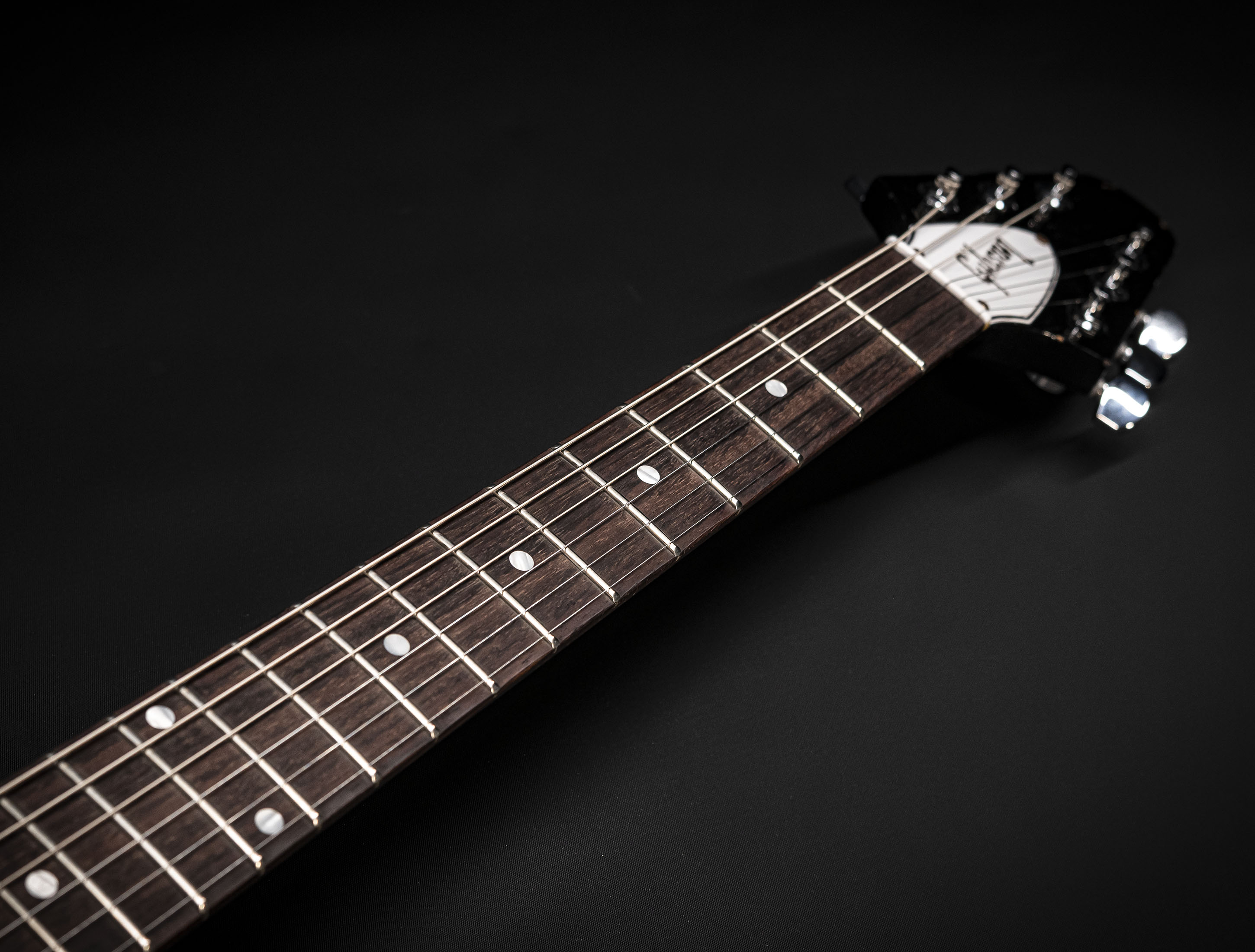 a133615-Gibson-Kirk-Hammett-1979-Flying-V-Ebony a133615-gibson-kirk-hammett-1979-flying-v-ebony