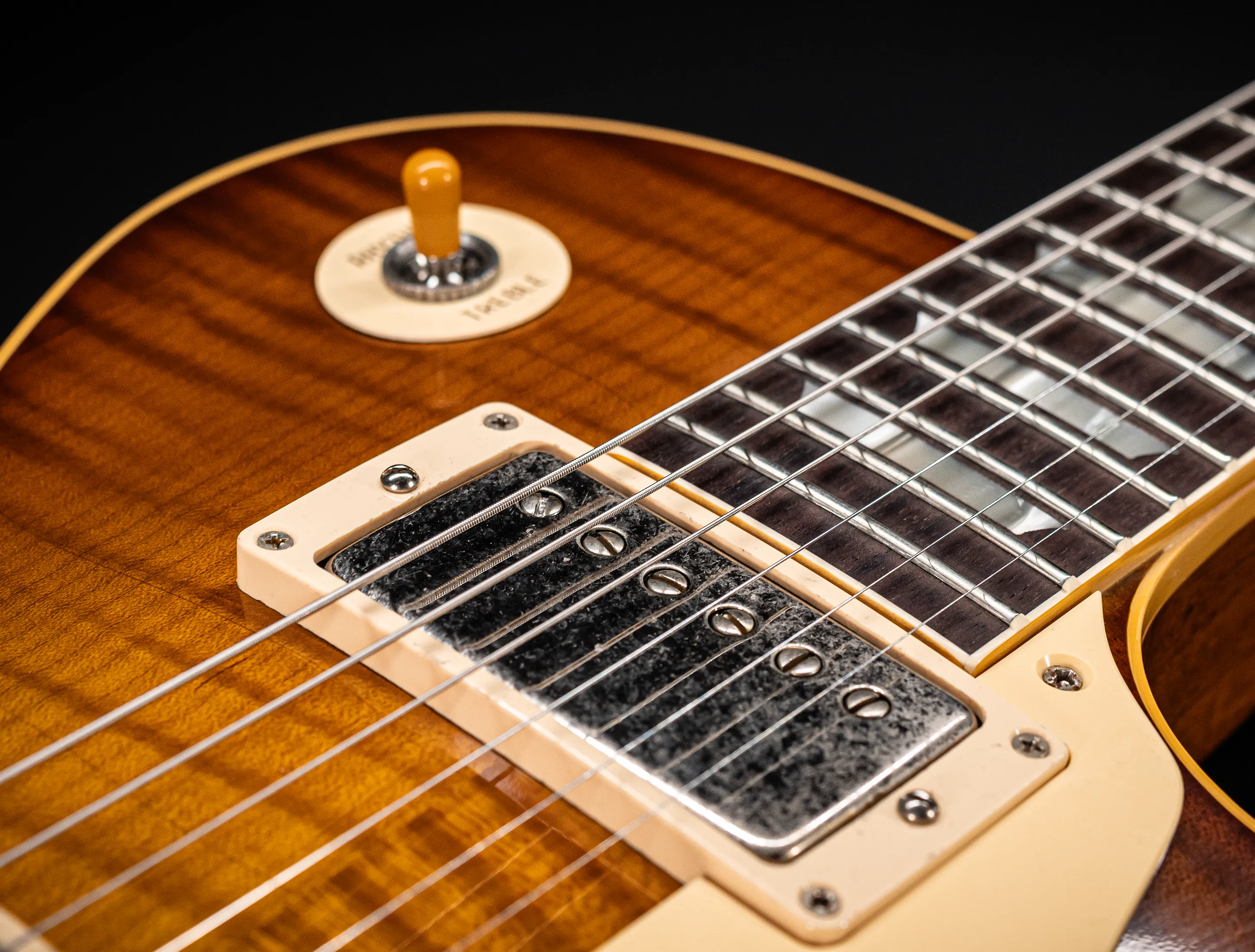 Gibson Les Paul 1959 Reissue Murphy Lab TORREFIED Ultra Light Aged Factory Special - Golden Poppy Burst