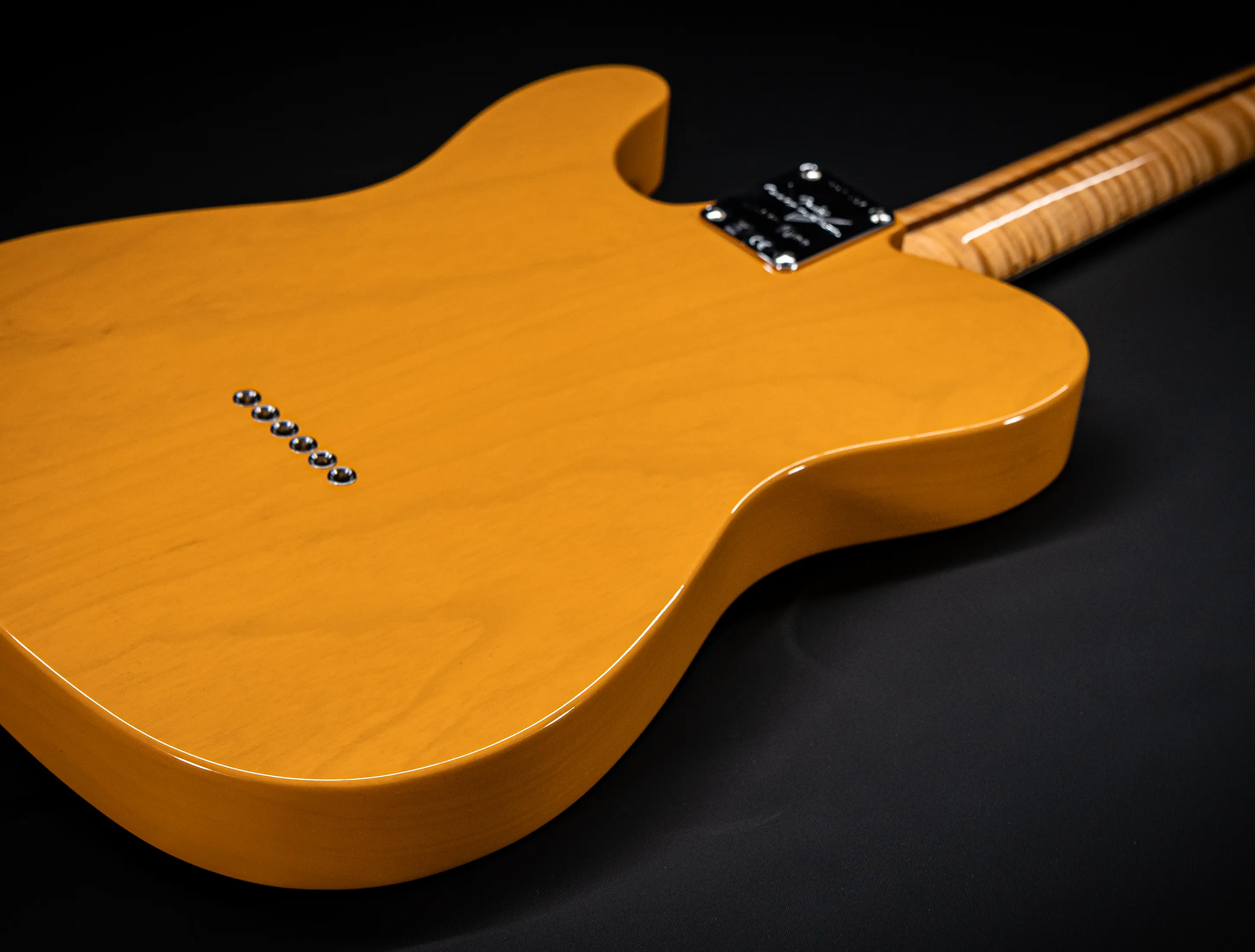 Fender MBD 1952 Humbucker Telecaster GLOSS NOS flame Neck - Butterscotch Blonde