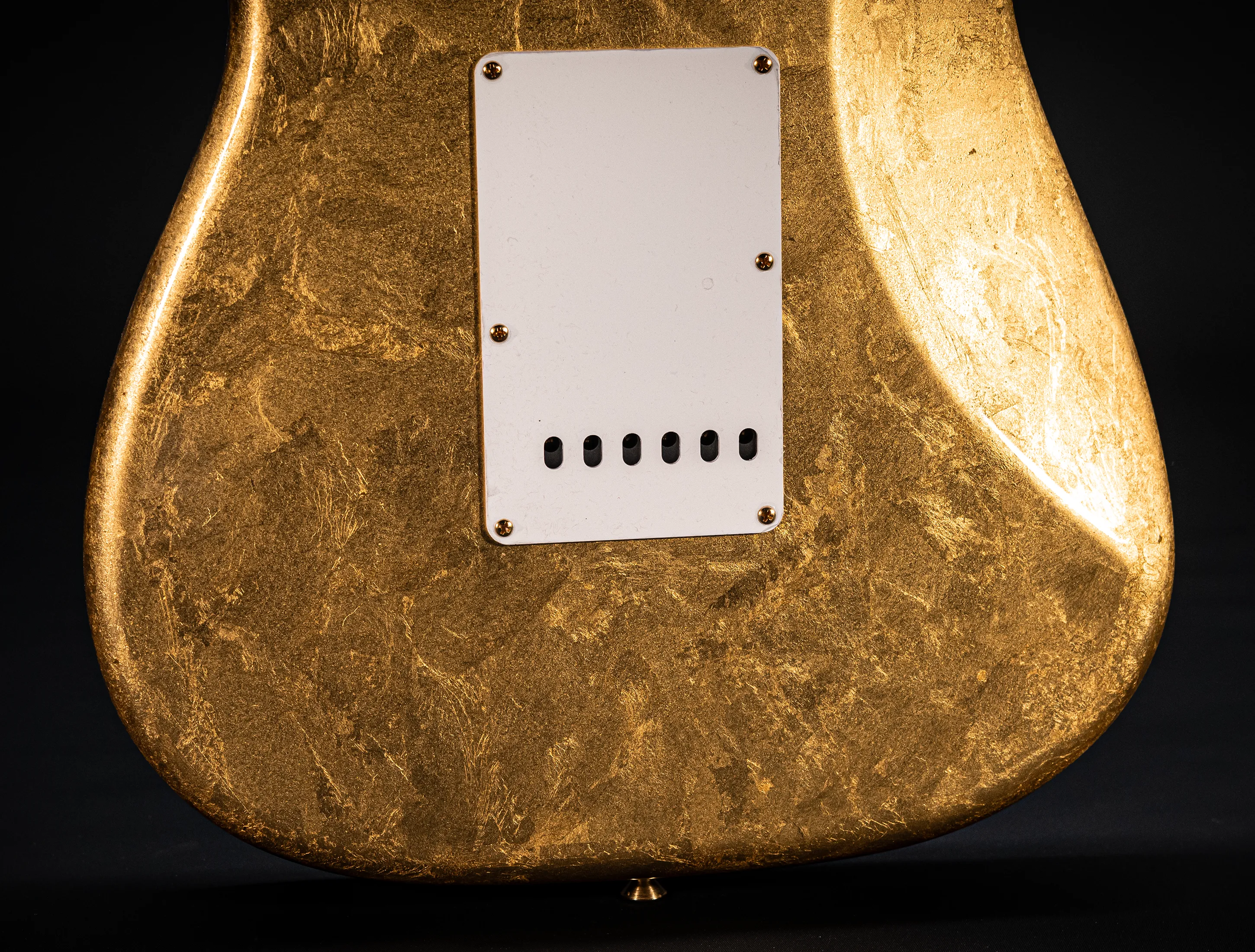 a165198 Fender Masterbuilt Todd Krause GOLD LEAF Eric Clapton Stratocaster - 24 Karat Gold