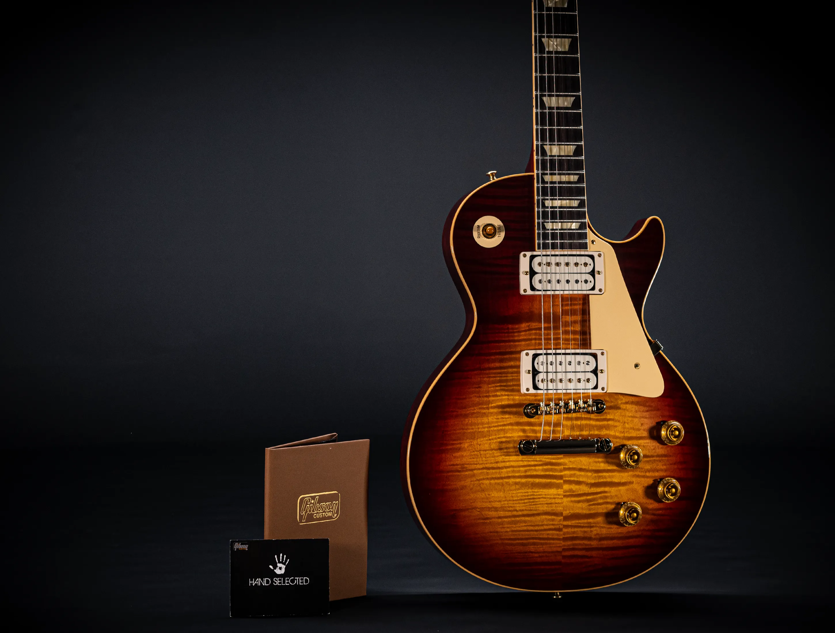 Gibson Les Paul 1959 Standard Dark Cherry Burst GLOSS Gold Hardware Heroes Greatest Hits