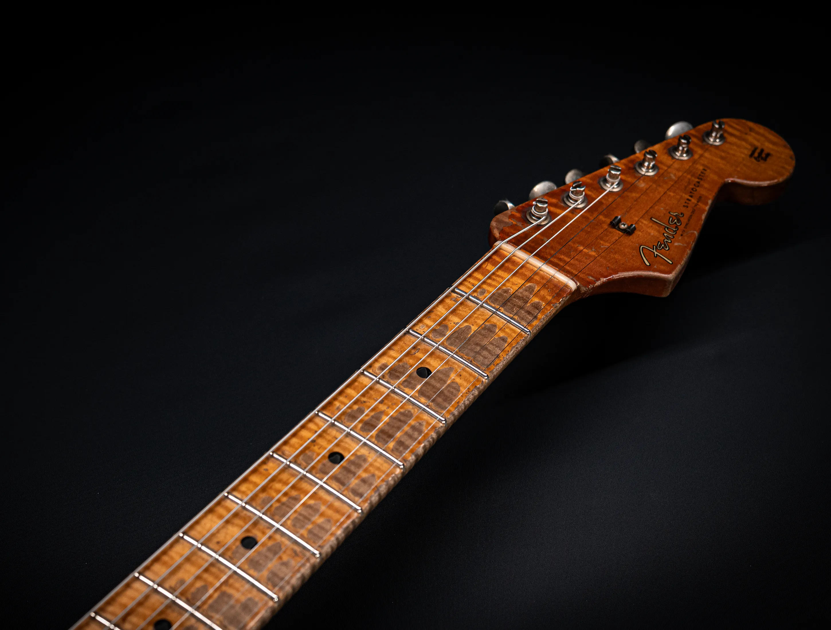 Fender Senior Masterbuilt Dale Wilson 1957 Stratocaster Heavy Relic - faded Black