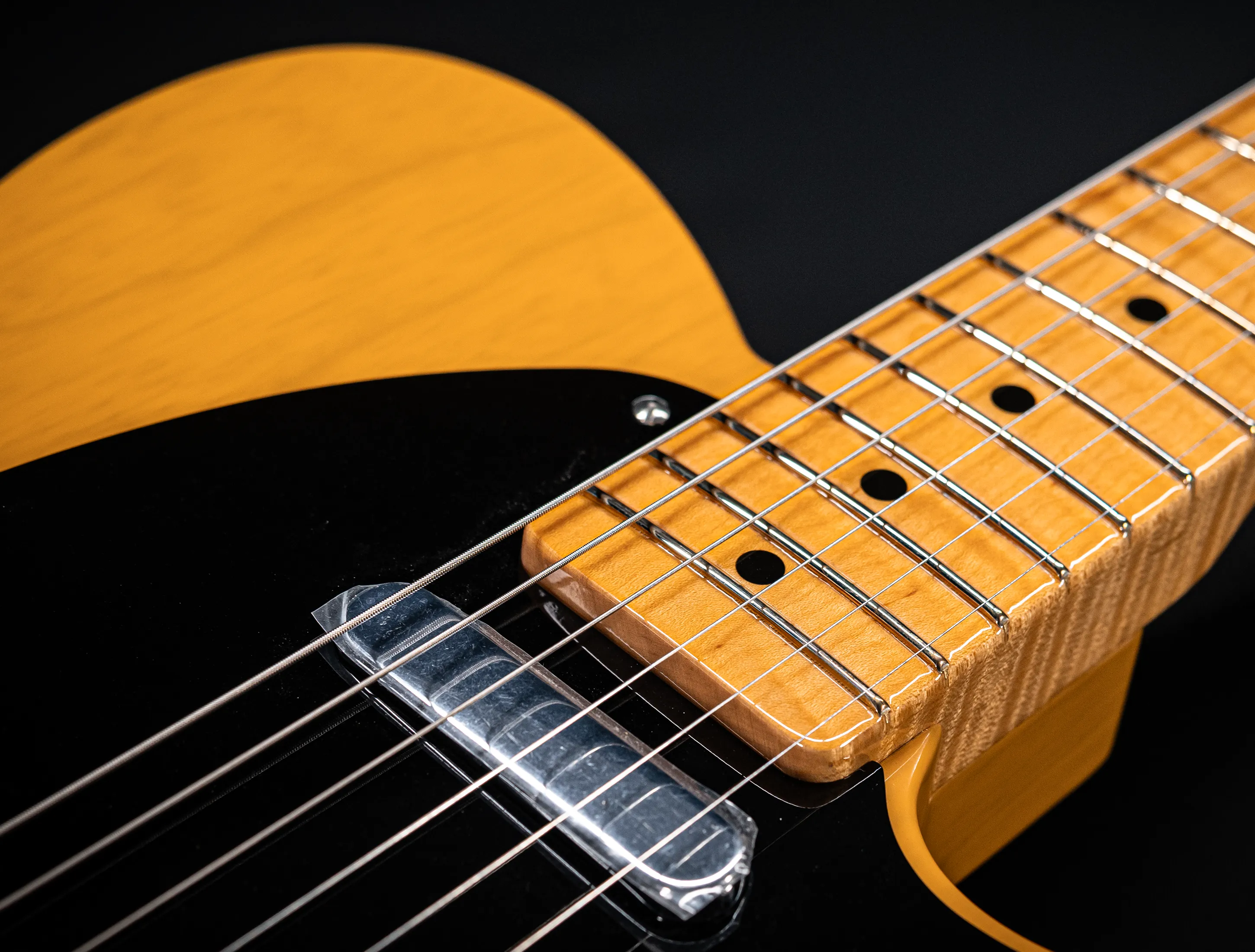Fender MBD 1952 Telecaster GLOSS NOS flame Neck - Butterscotch Blonde
