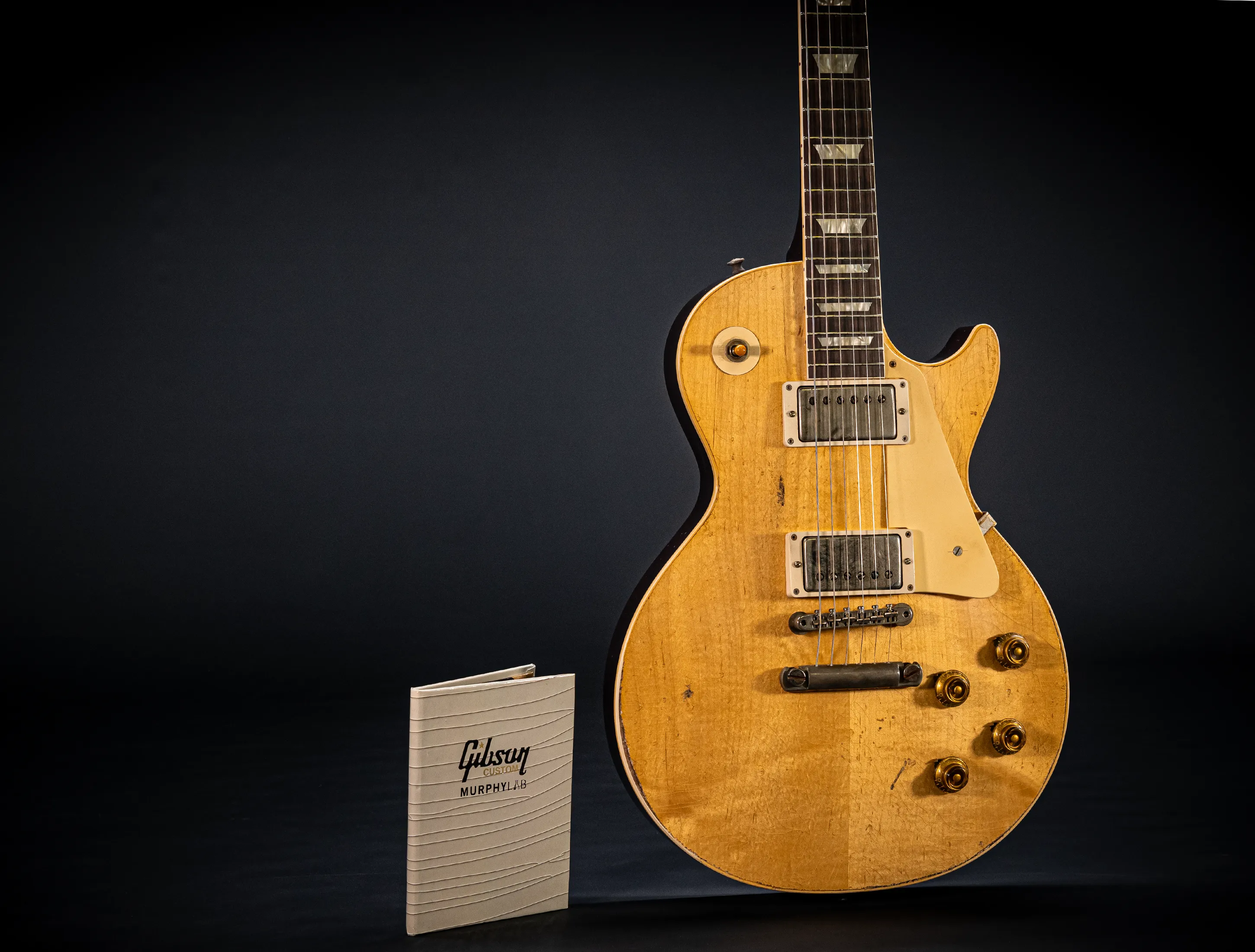 Gibson Les Paul 1958 Reissue Natural Murphy Lab Heavy Aged "Factory Special" Heroes Greatest Hits