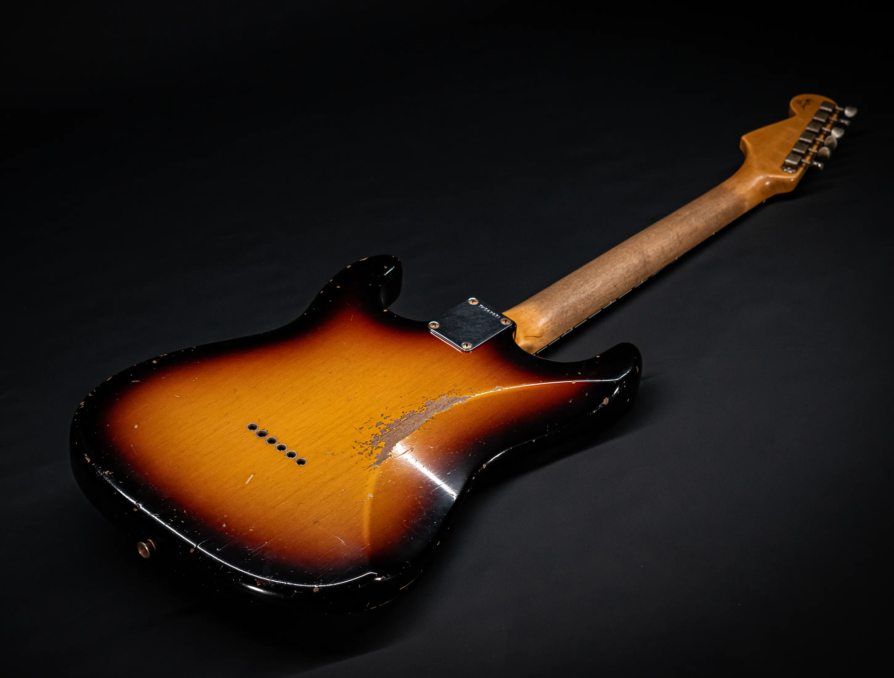 Fender Senior Masterbuilt Todd Krause 1963 Hardtail Humbucker Stratocaster Relic - Sunburst