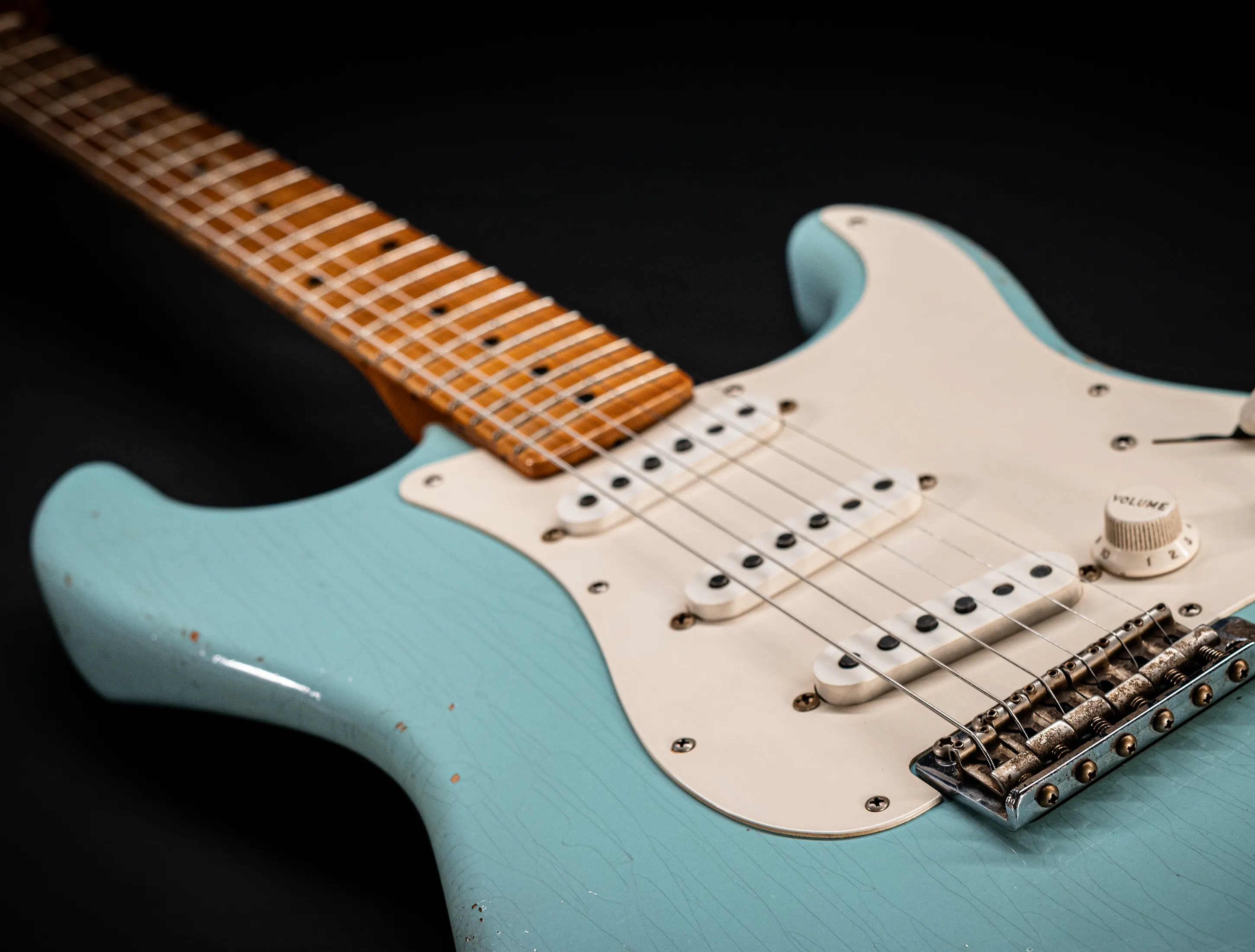 Fender Senior Masterbuilt Todd Krause 1957 Stratocaster Relic - Daphne Blue