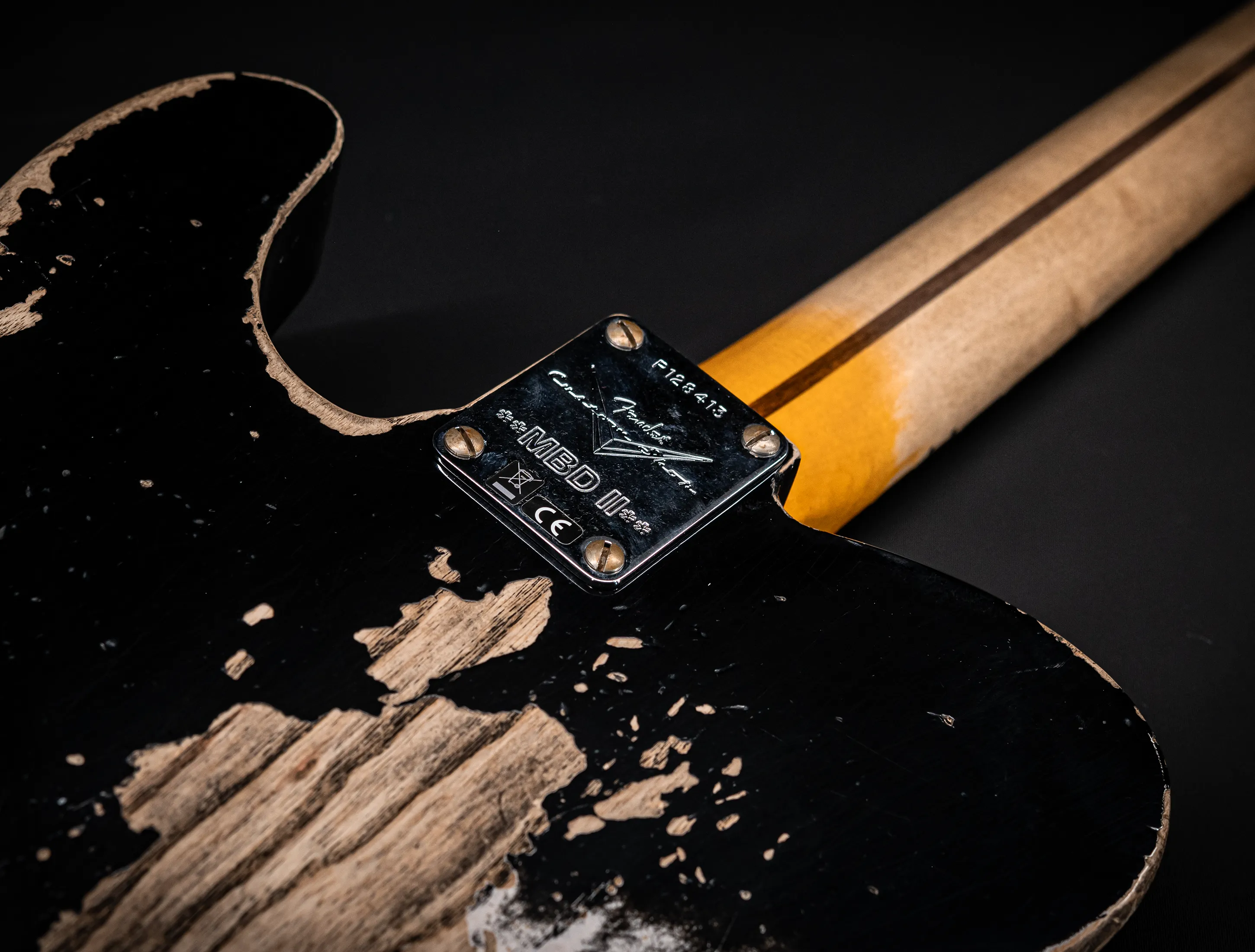 a176193-Fender-MBD-II-Limited-1952-Humbucker-Telecaster-Super-Heavy-Relic-Aged-Black-